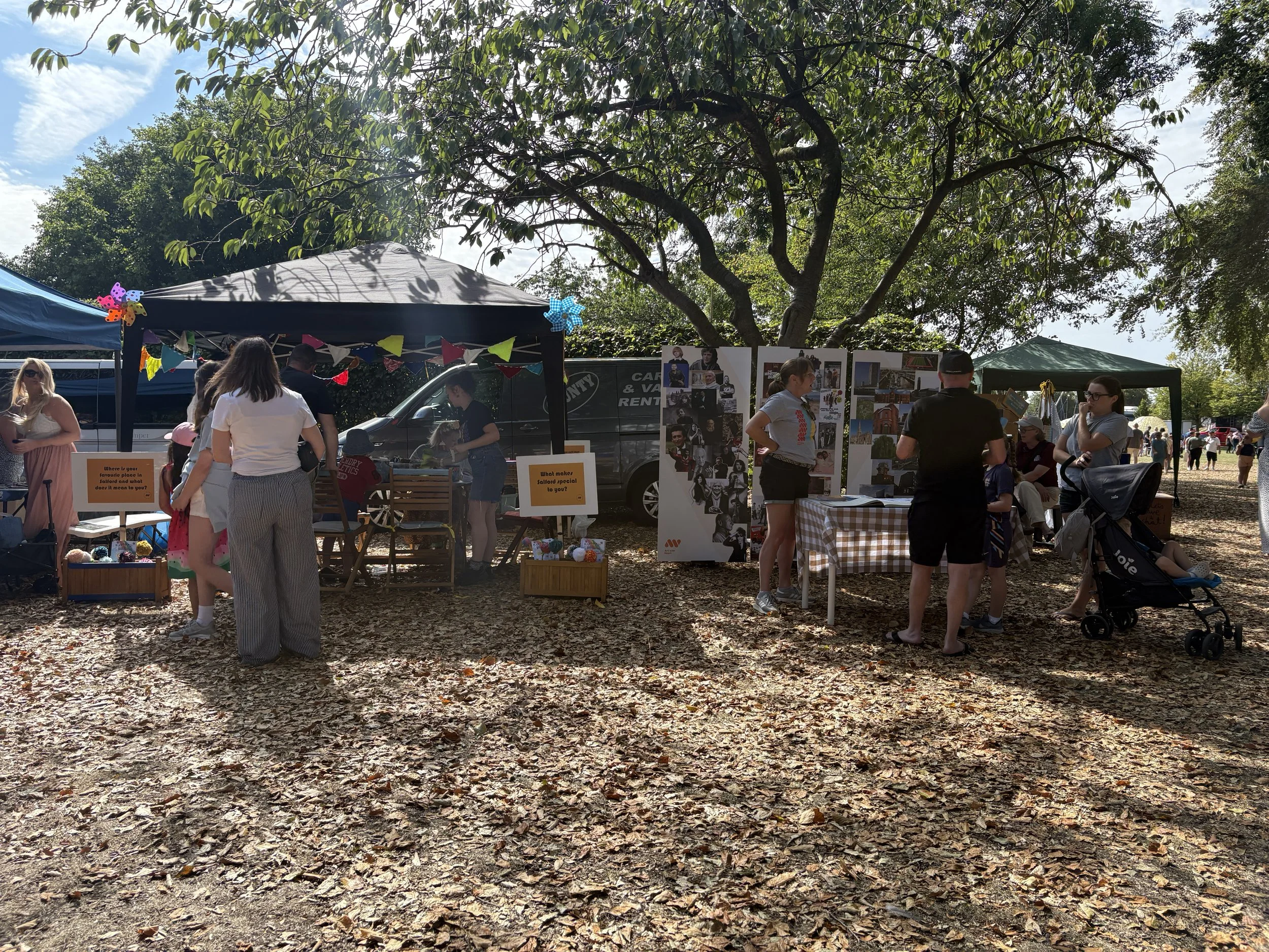 Art with Heart: Salford Voices Pop Up events