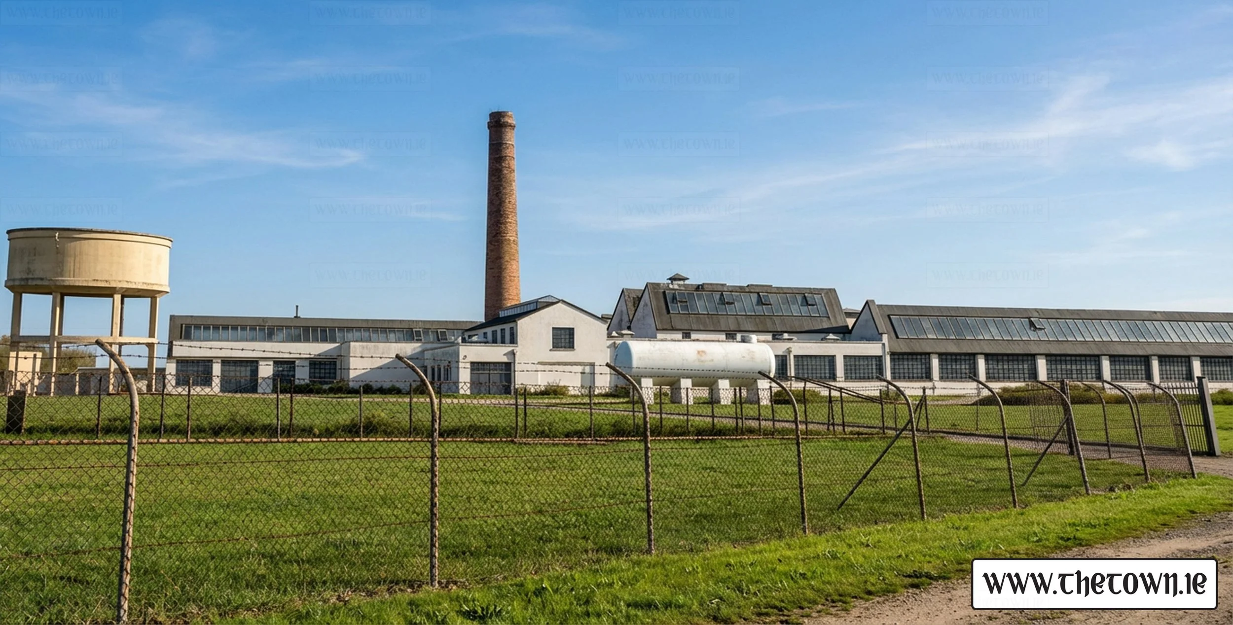 Irish Worsted Mills - Exterior View - Portlaoise