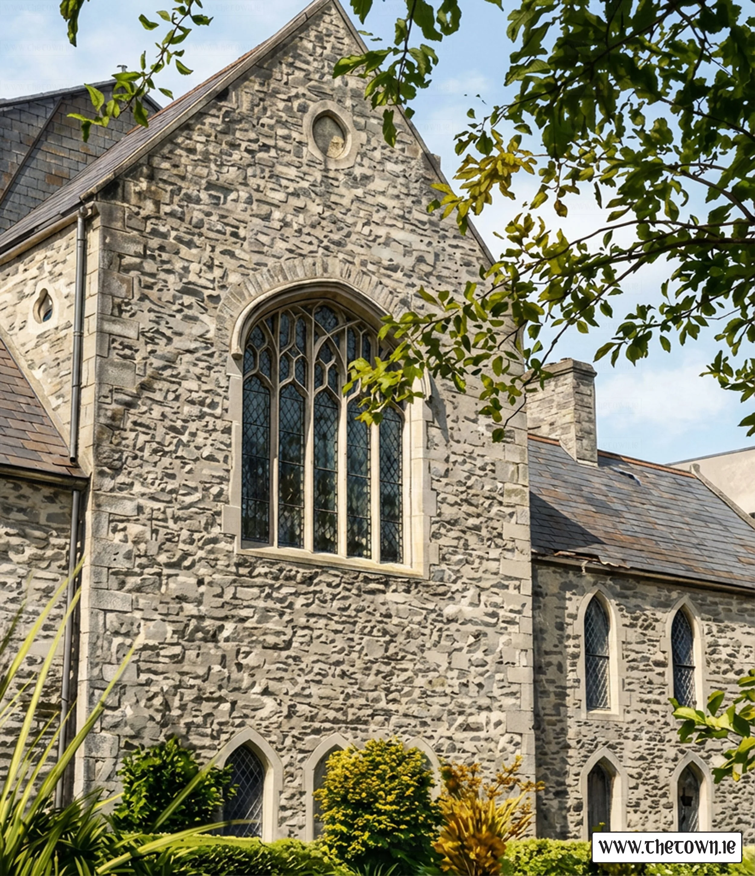 Old St Peter and Paul's Catholic Church rear - Portlaoise - Church Avenue