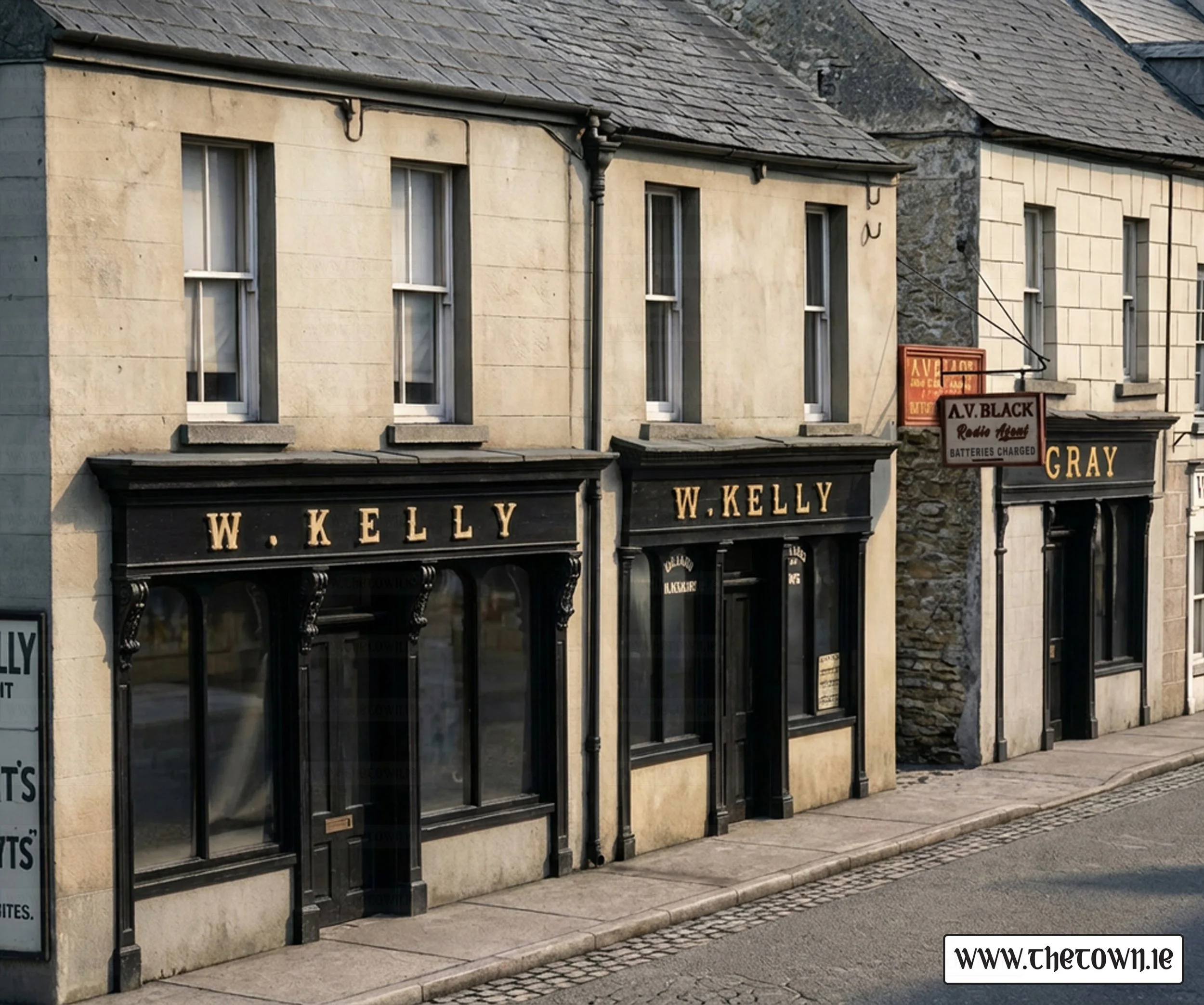 No. 90 and No. 91 Main Street - William Kelly Grocers - Portlaoise