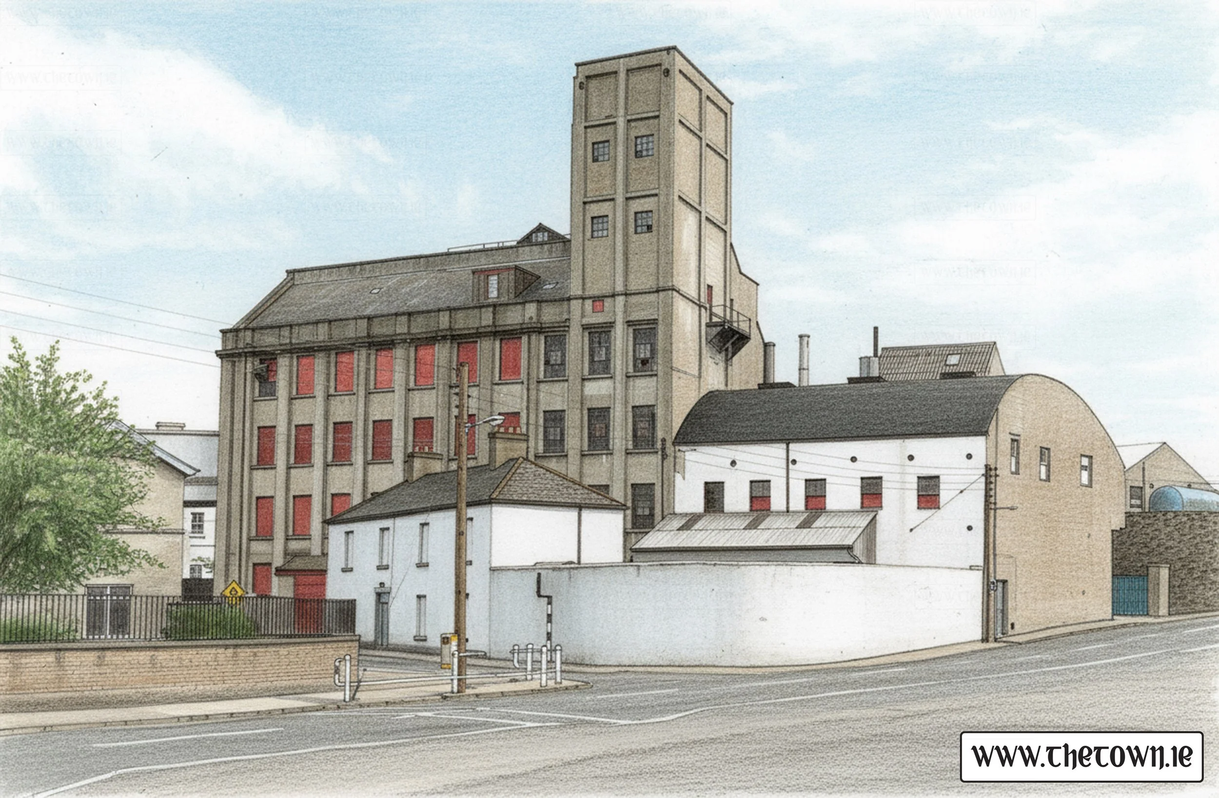 Odlums-Mill-Portlaoise-prior-to-demolision-1980s