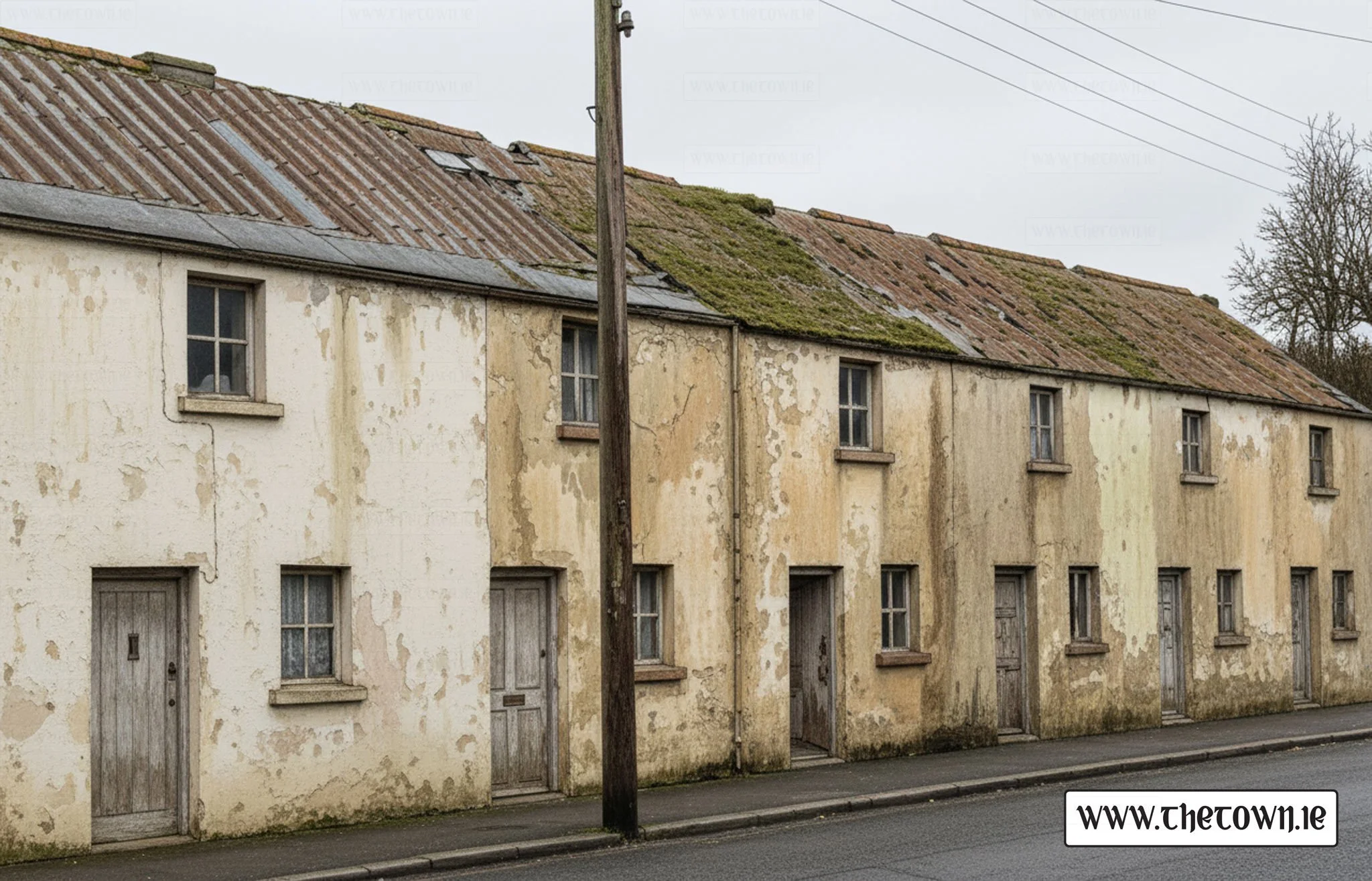 Harpurs-Lane-Portlaoise Derelict-houses