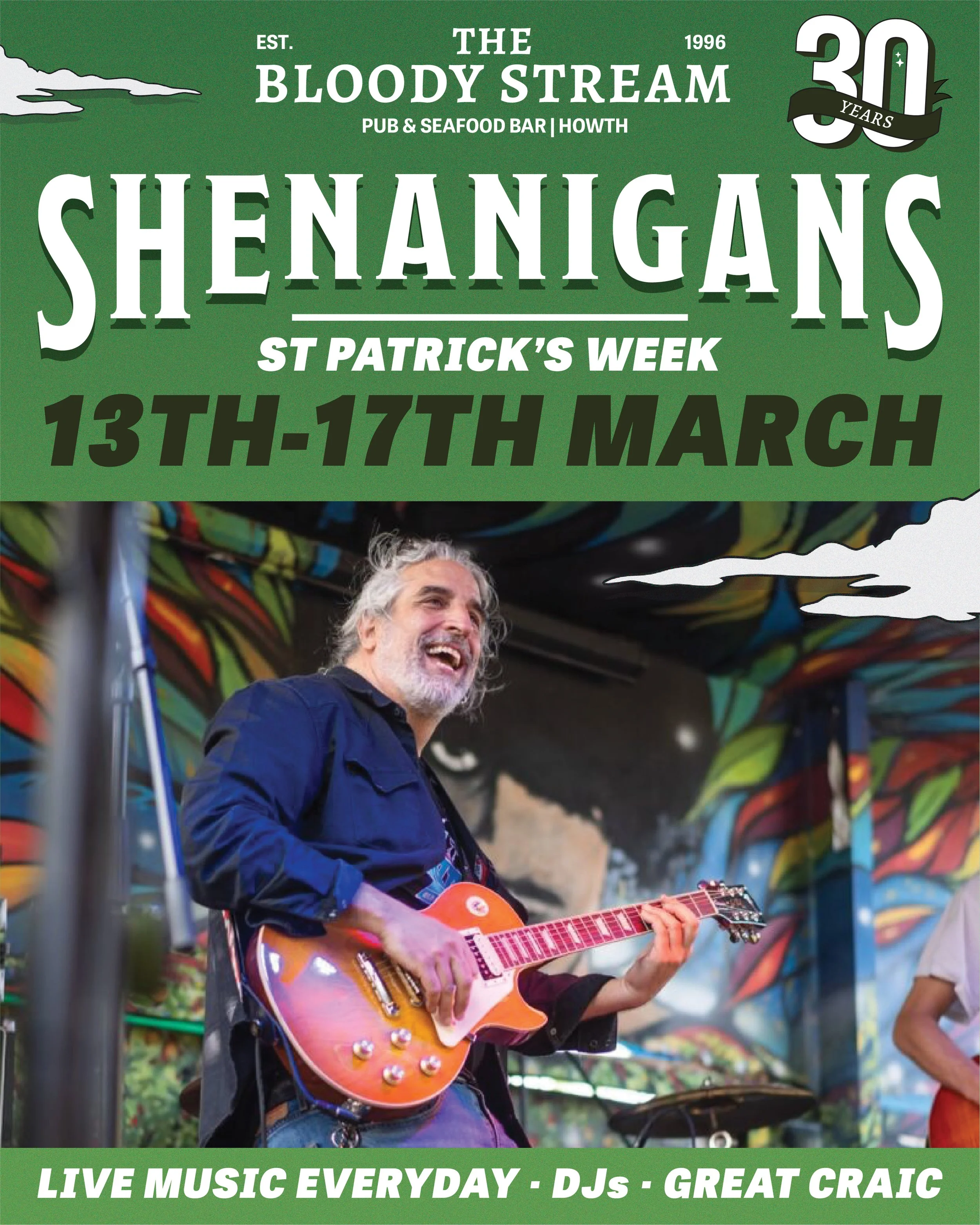 St Patricks Weekend Shenanigans at The Bloody Stream in Howth!