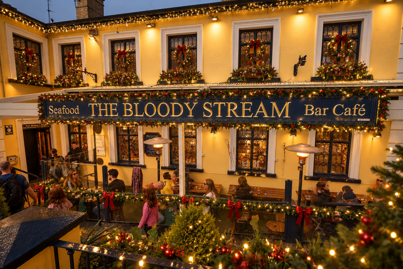Corporate Christmas Parties in Howth 2026 – All Aboard for The Bloody Stream!