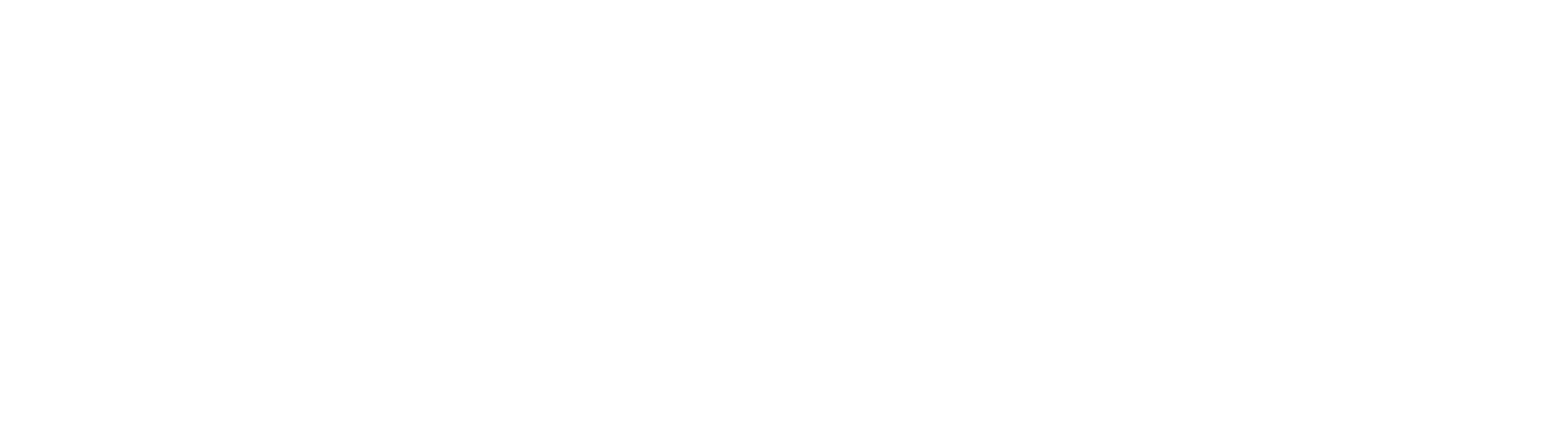 Black background with a large white paintbrush stroke.