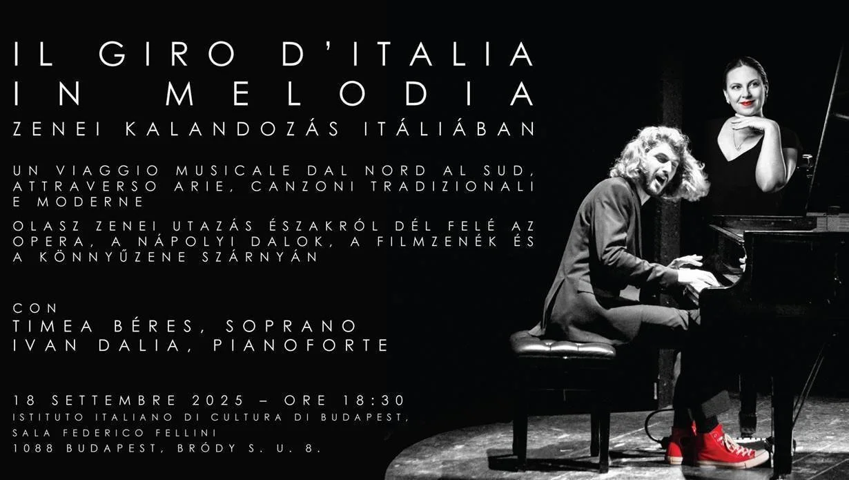 I&rsquo;m thrilled to share something truly special: on September 18th, I&rsquo;ll be performing with @timea_beres_soprano a soprano from Hungary at the Italian Institute of Culture in Budapest. We going to do a concert about Italian culture and melo
