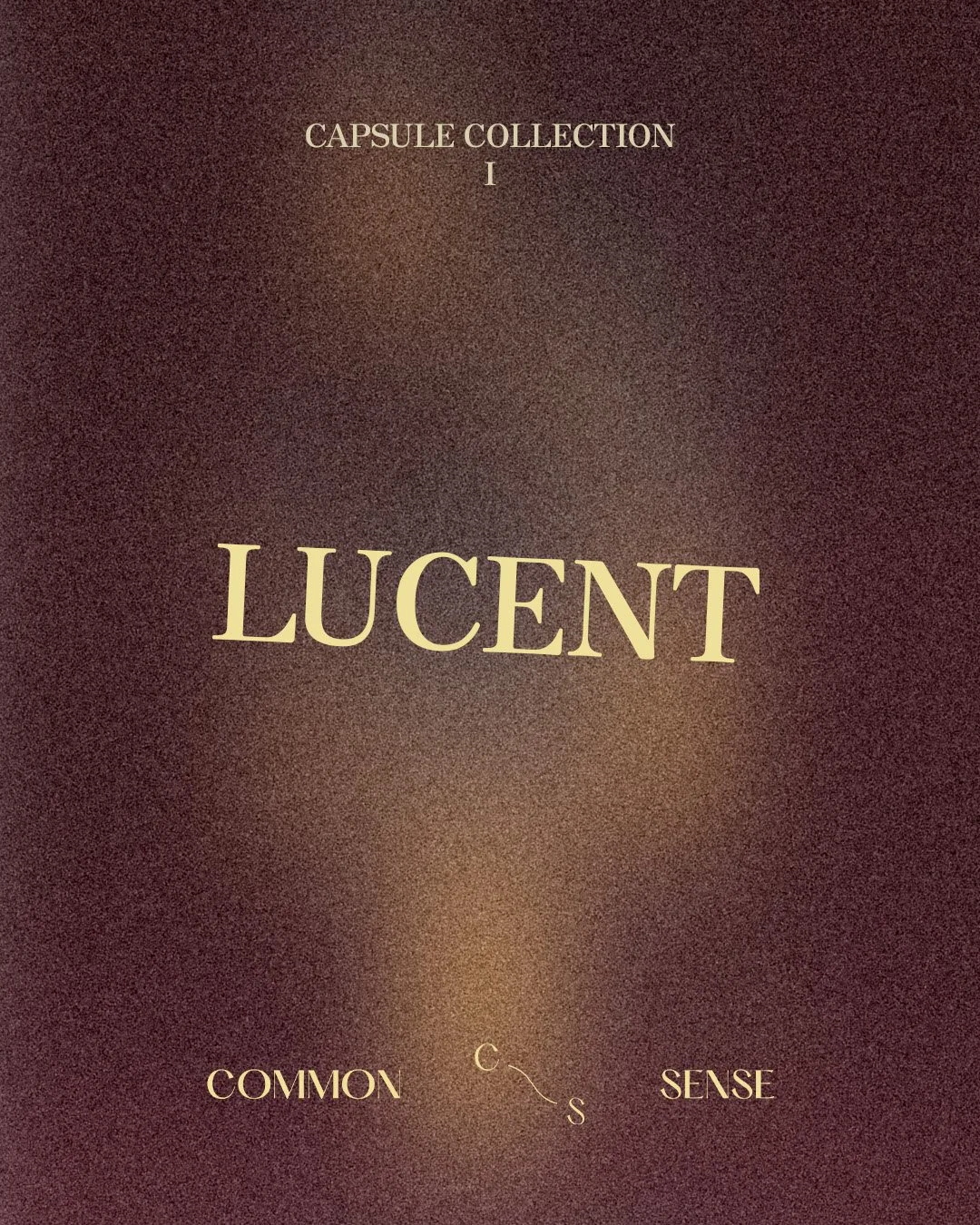Copertina di un libro con sfondo sfumato marrone, con il titolo 'LUCENT' e le parole 'Common Sense' e una rappresentazione chimica C-S.
