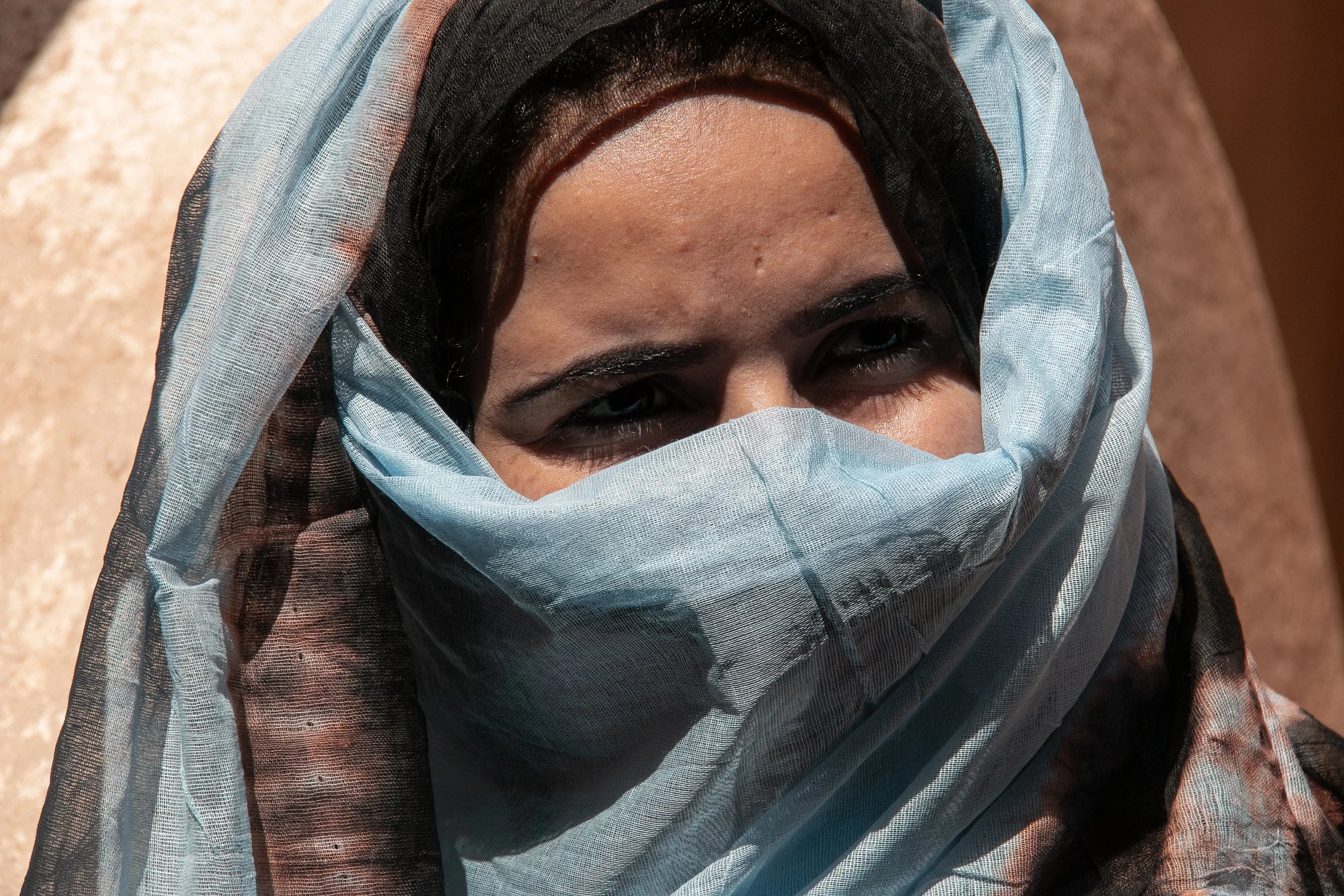 FOP001 | veiled woman | morocco | 2018