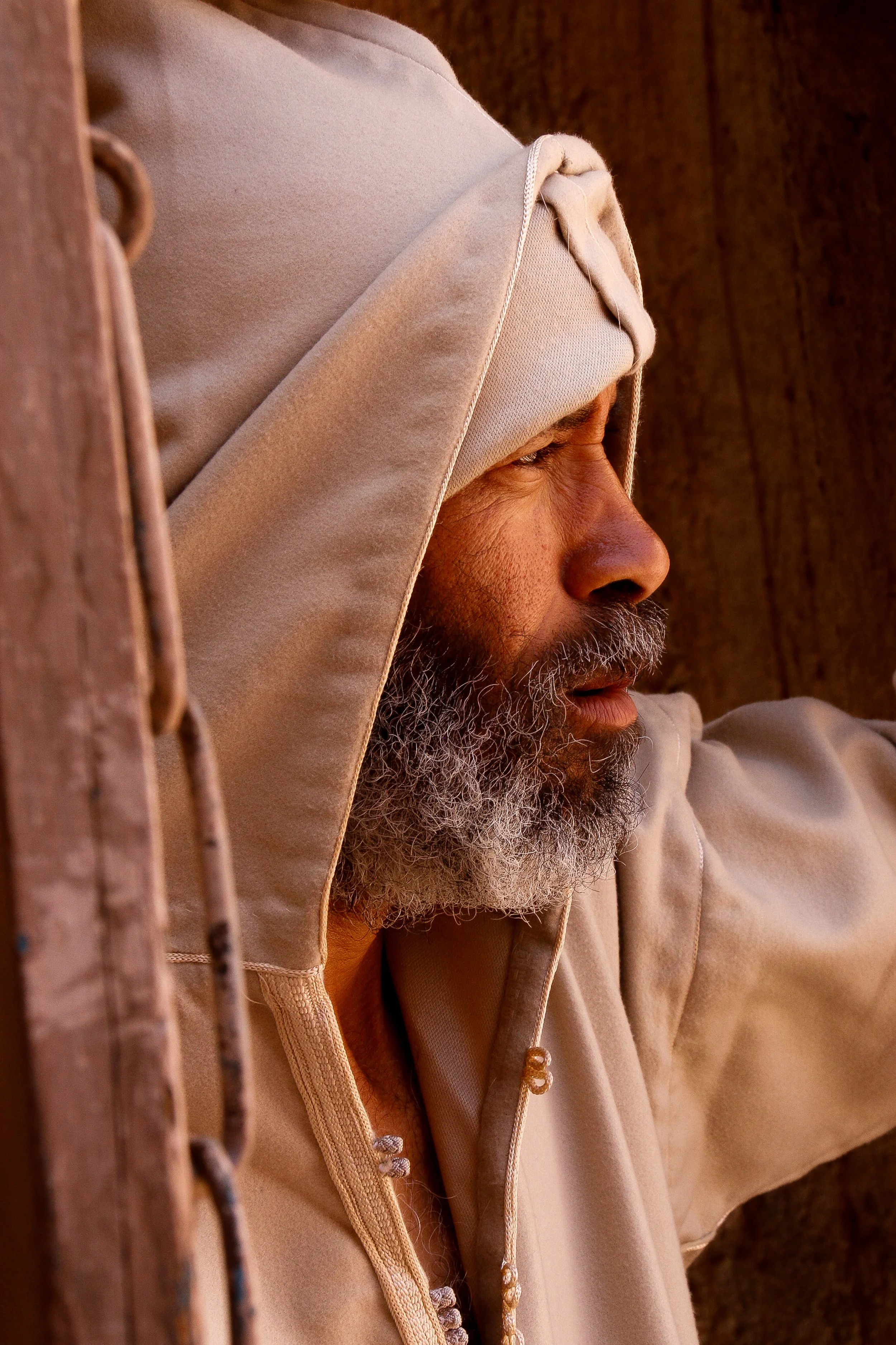 FOP003 | bearded man in profile | Morocco | 2018