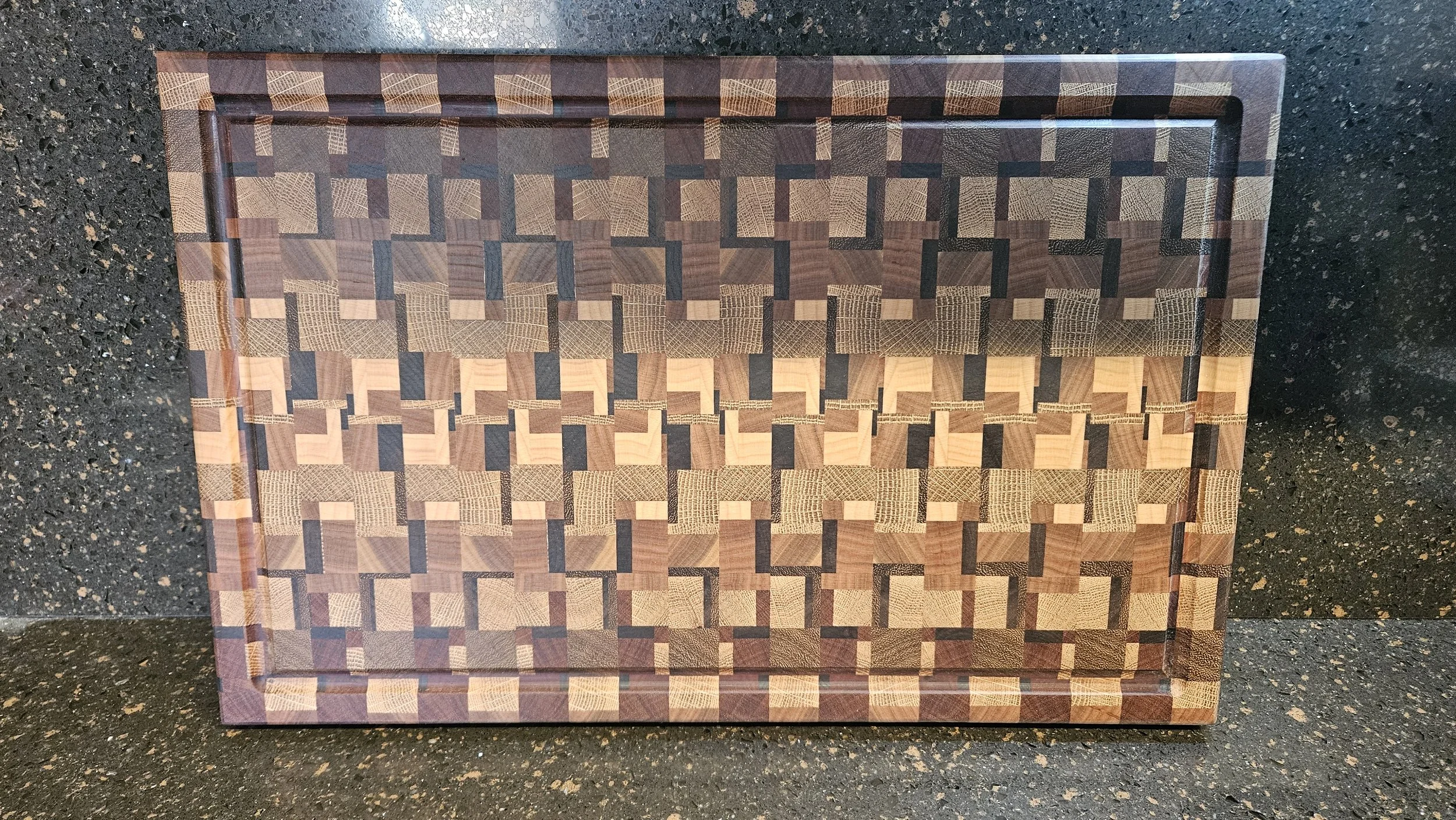 'Chaos' end grain butchers block.jpg