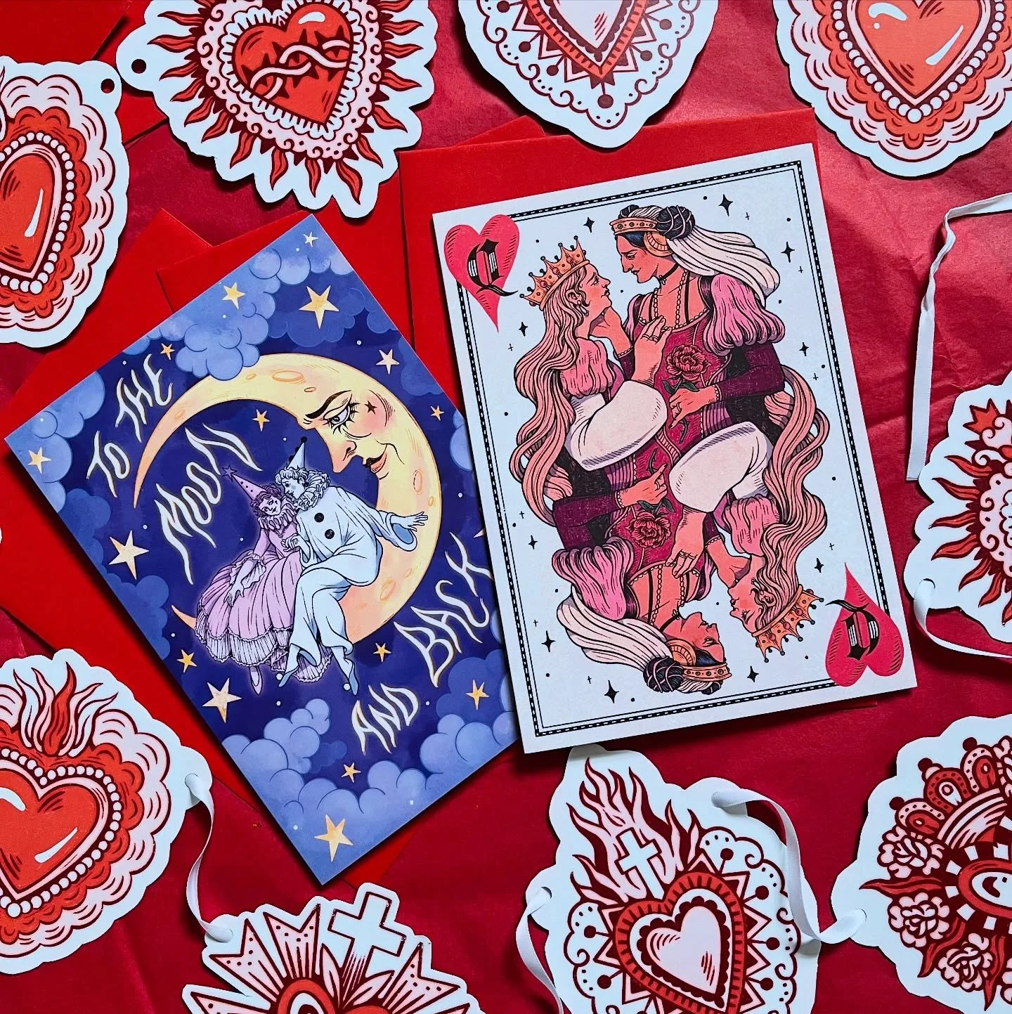 💌❣️Not long to go until Valentine&rsquo;s Day! ❣️💌

There&rsquo;s still time to get your cards in time for Valentine&rsquo;s from my Etsy, while my sale is still on, so grab them while you can! ❤️

#valentinesday #sapphic #queer #lesbian #handmadec