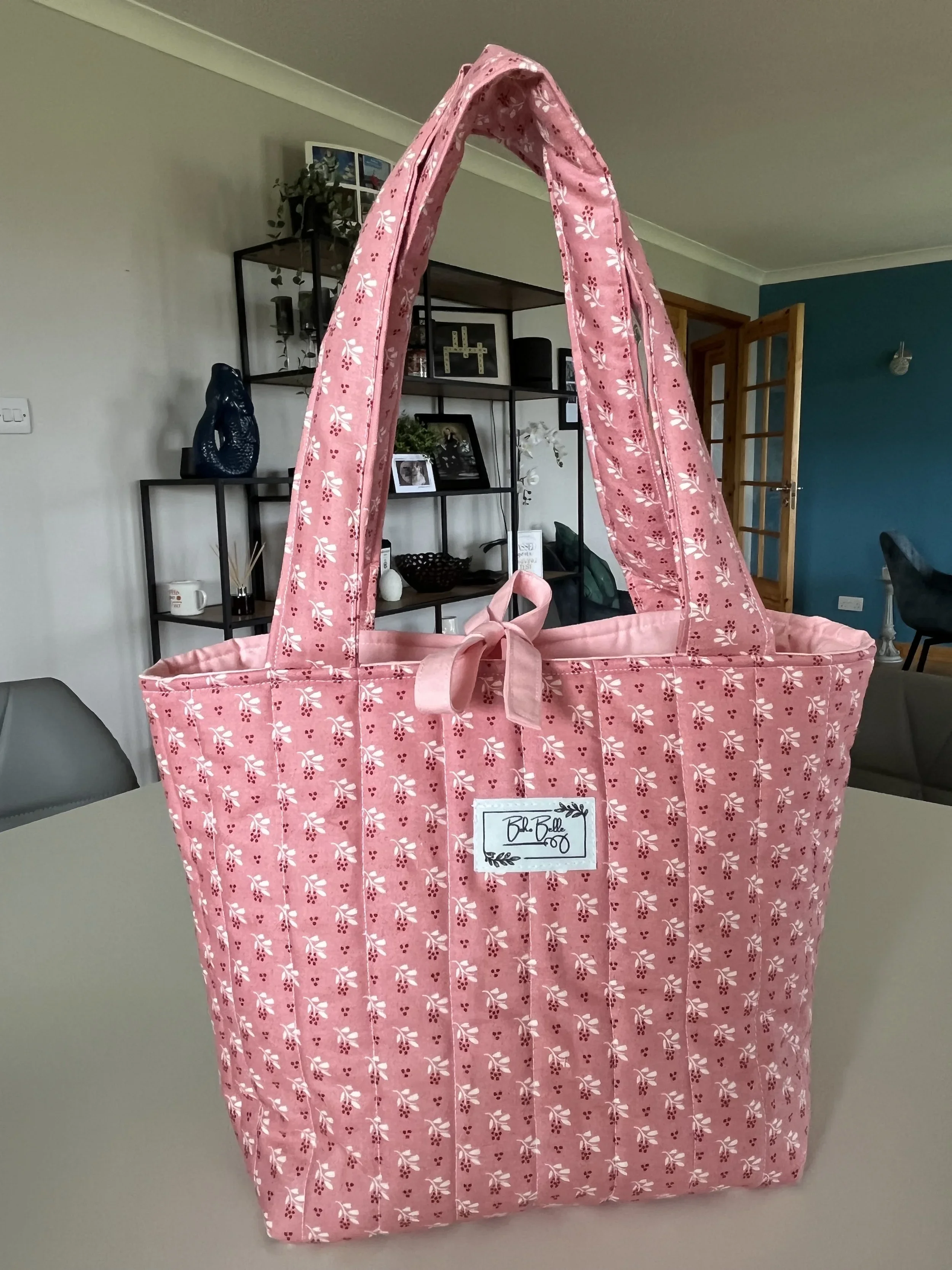Mini print Tote Bag