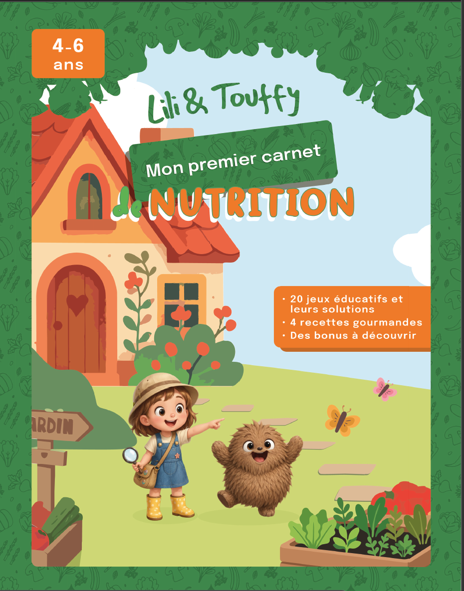 E-book : Lili & Touffy - Mon premier carnet de nutrition - PDF