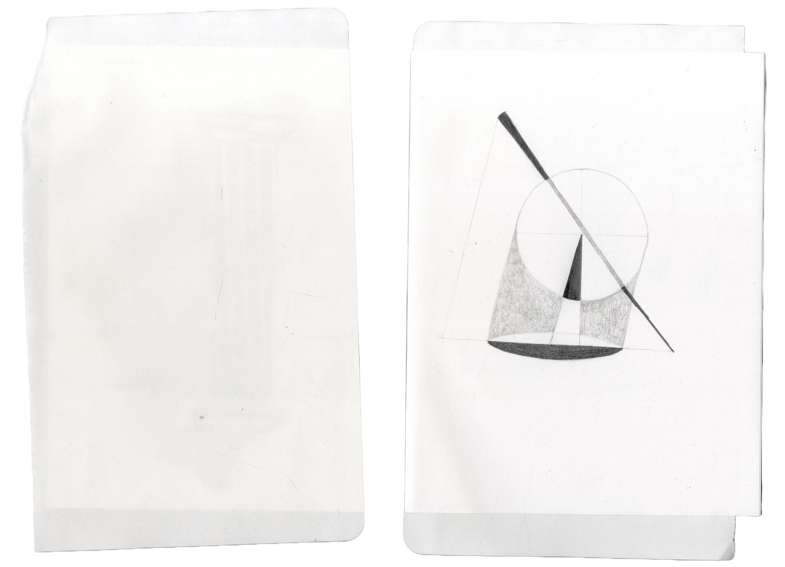 Untitled #5 needle, 2023
graphite on paper
7 in x 5 in