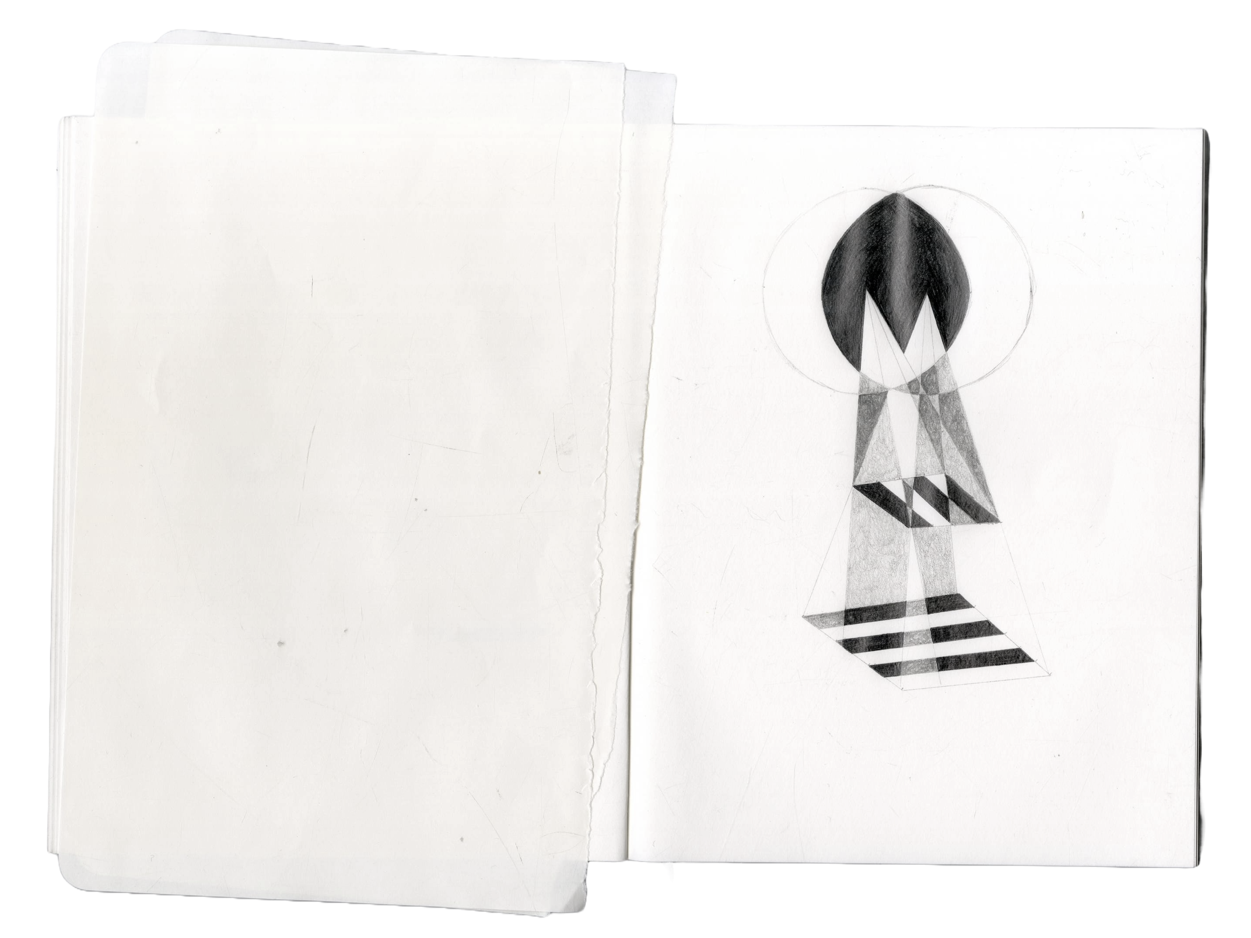 Untitled #1 plateau, 2023
graphite on paper
7 in x 5 in