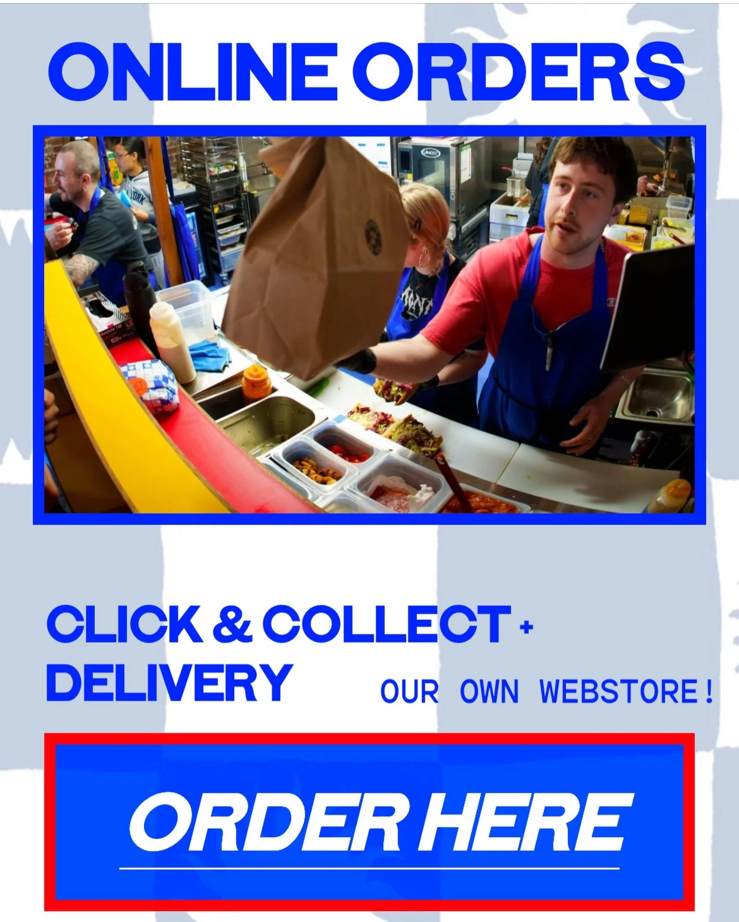 IT HAS ARRIVED! The latest step in our scatterbrained and piecemeal global domination plan (GloboDom)

ITS - our own personal restaurant group webstore! 

CLICK AND COLLECT NOW AVAILABLE for MONDO TO GO (@deptfordmktyard )and MONDO @ GHT (@grovehouse