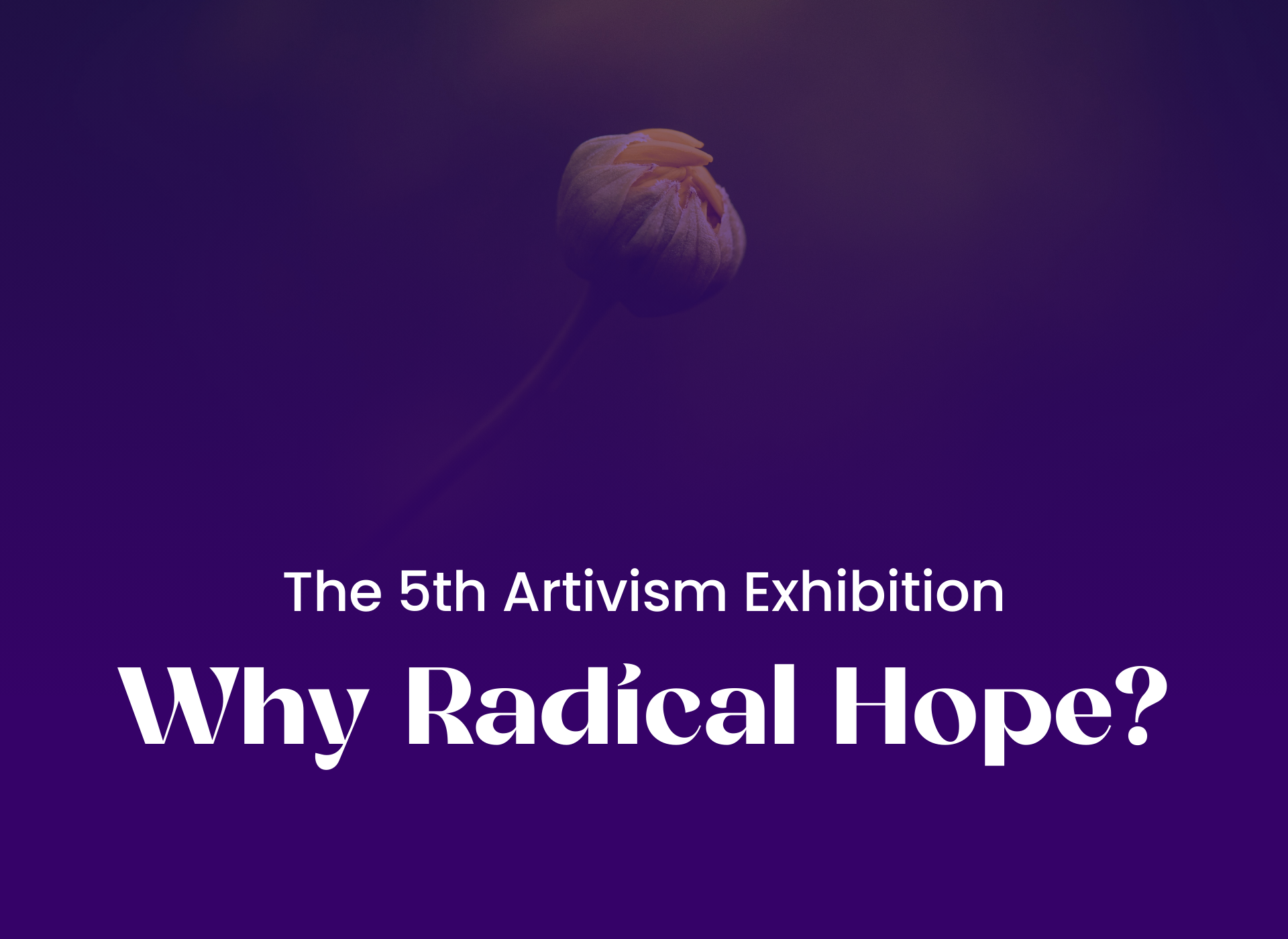 Why Radical Hope?