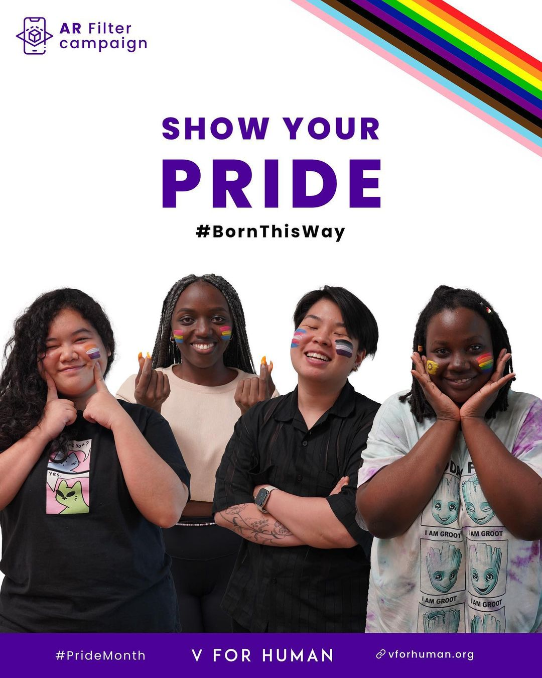 Pride Party & AR #ShowYourPride Campaign