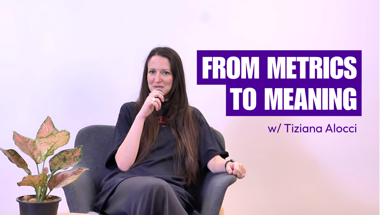 How Data &amp; Design Can Reveal Human Realities | Tiziana A.