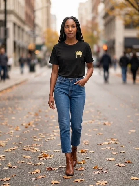 Adult Logo Black Female Model.jpg