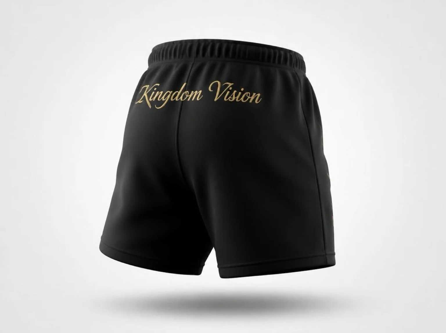 Youth black shorts back.jpg
