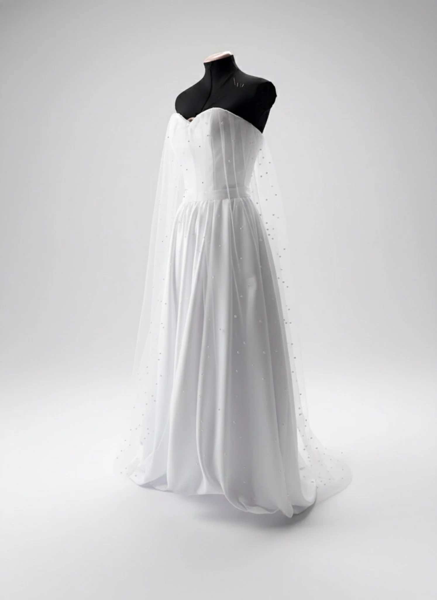 Mother of Pearl Dress on Mannequin.JPG