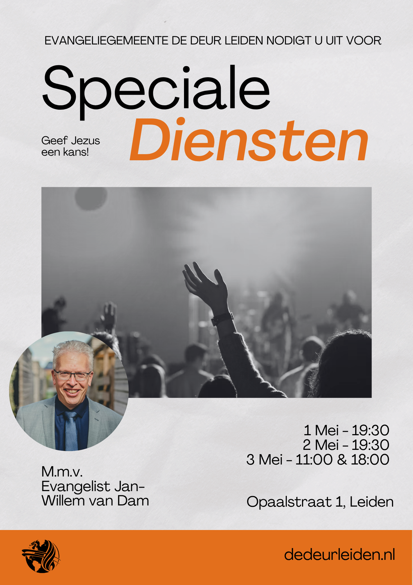 Speciale diensten | Evangelist Van Dam
