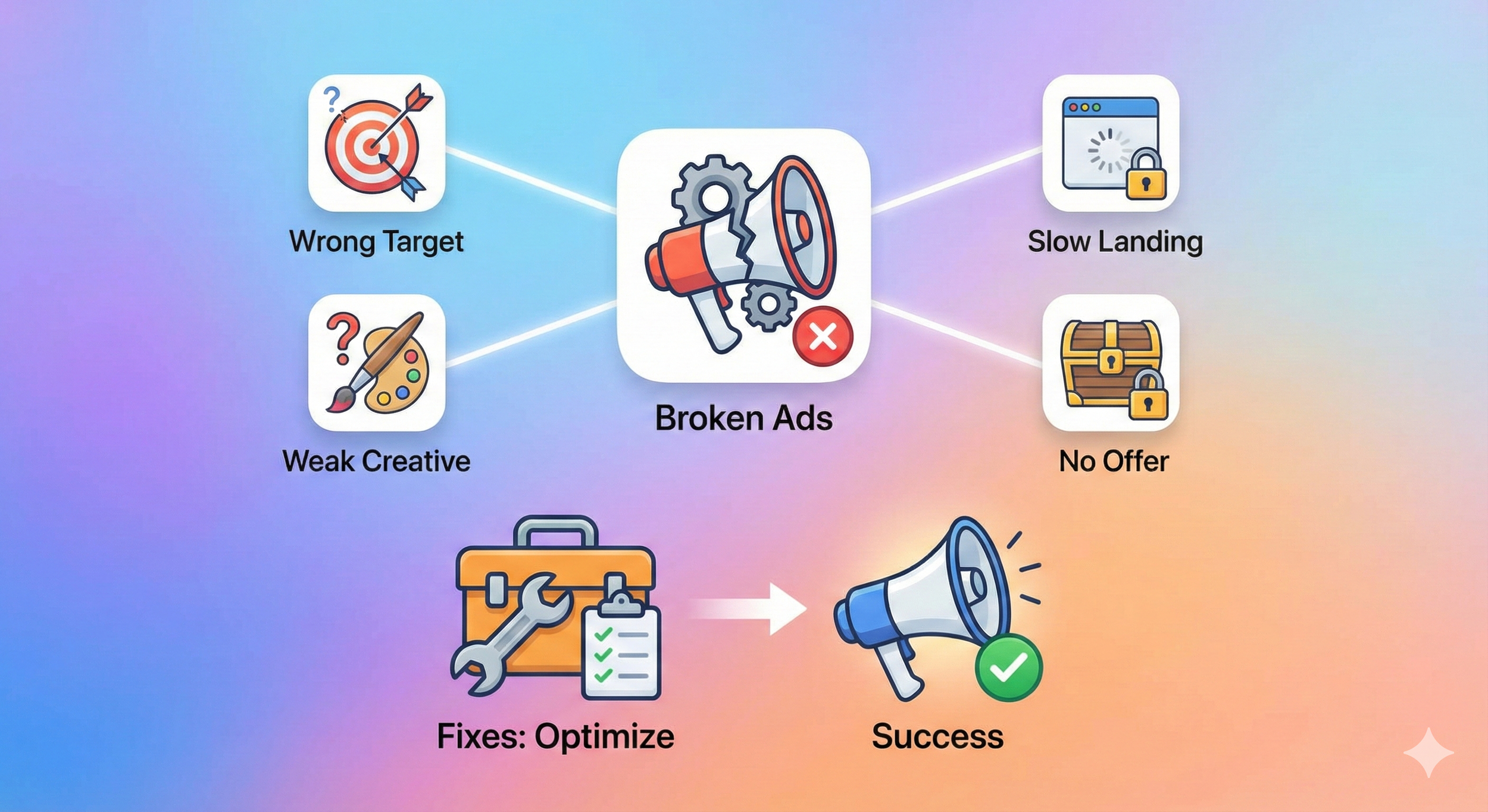 Perché le campagne advertising non funzionano (e come sistemarle)