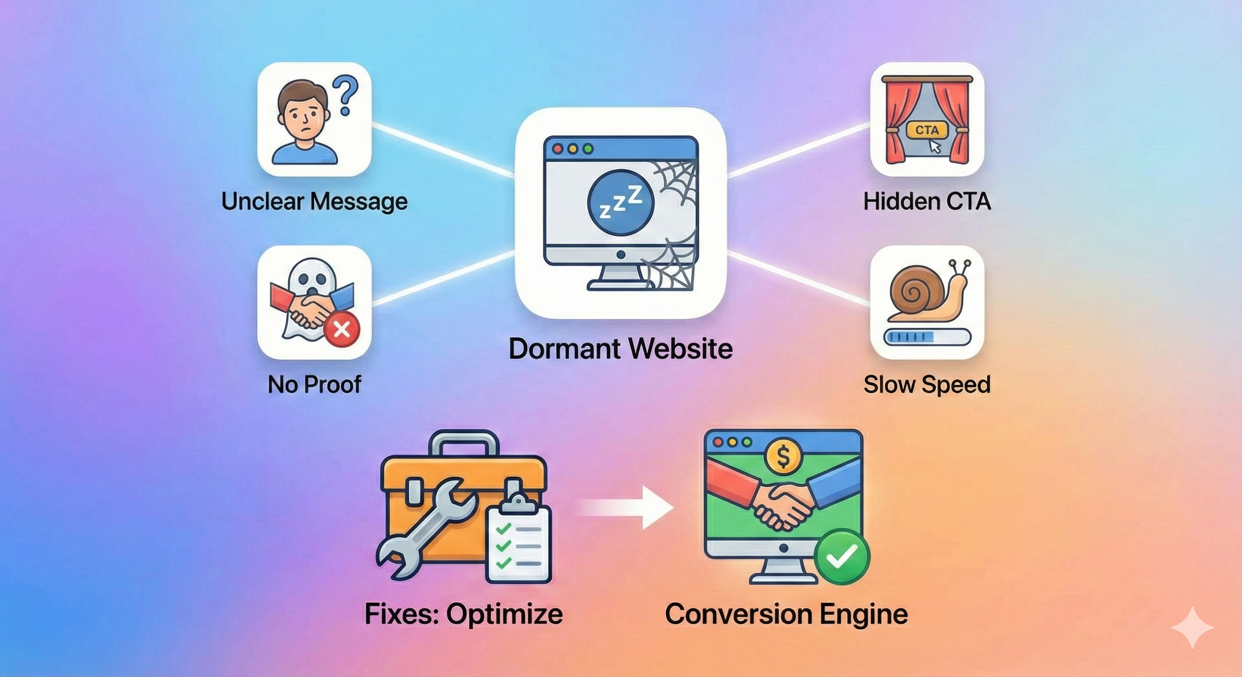 Un sito web non serve a nulla (se non è pensato per convertire)