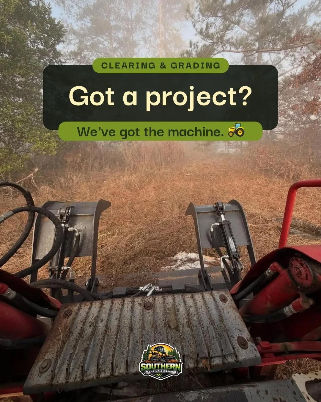 Renting a mini excavator used to mean calling a big equipment company, waiting a week, and paying big equipment prices.

Not anymore.

Southern Clearing and Grading rents our mini excavator locally across the Augusta area. Flexible scheduling, fair r
