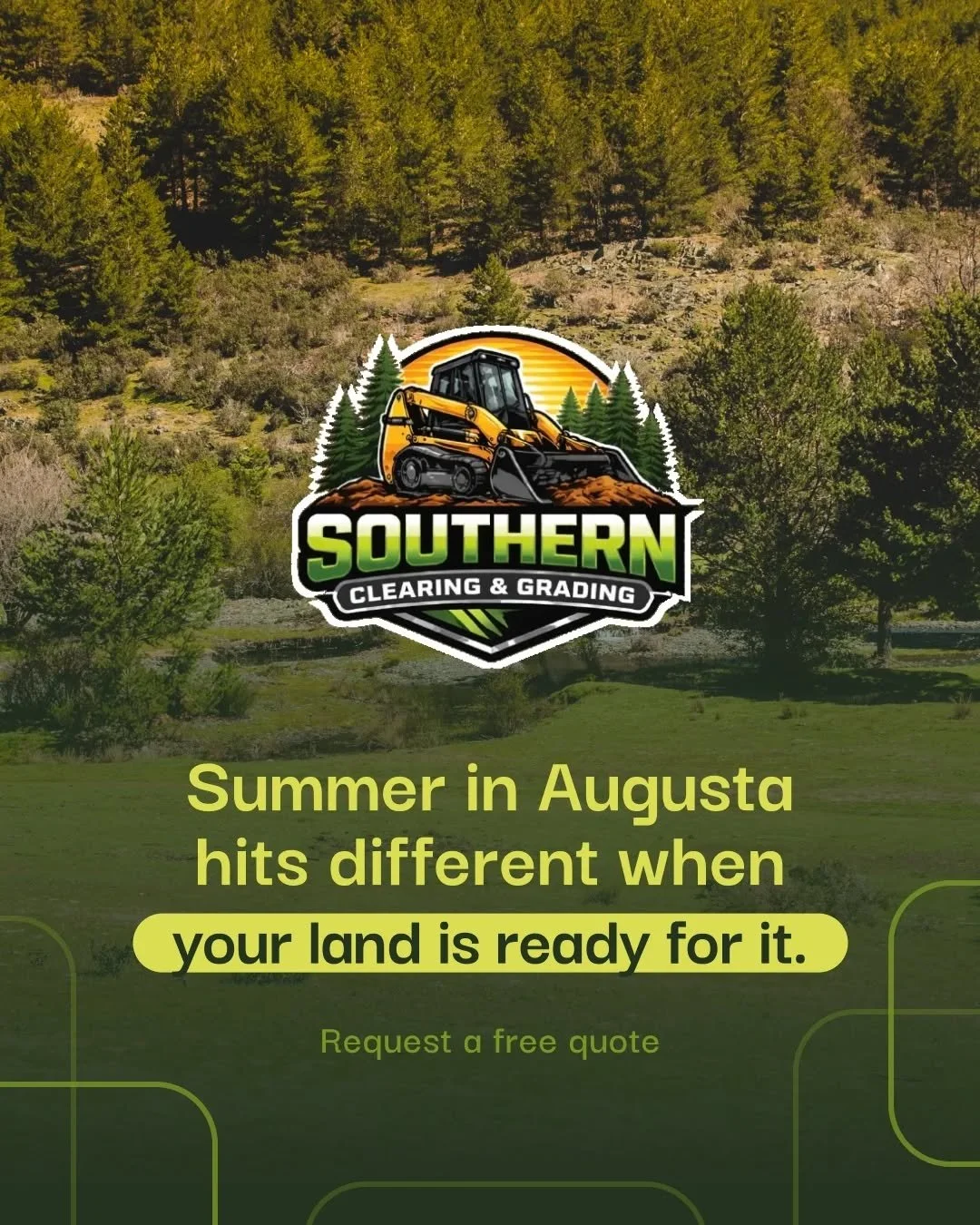 This time of year, overgrowth moves fast in the CSRA.

What was manageable in March is a full jungle by July, and the longer you wait, the bigger the job gets.

If clearing, grading, or mulching has been on your list, now is the time to get on the sc