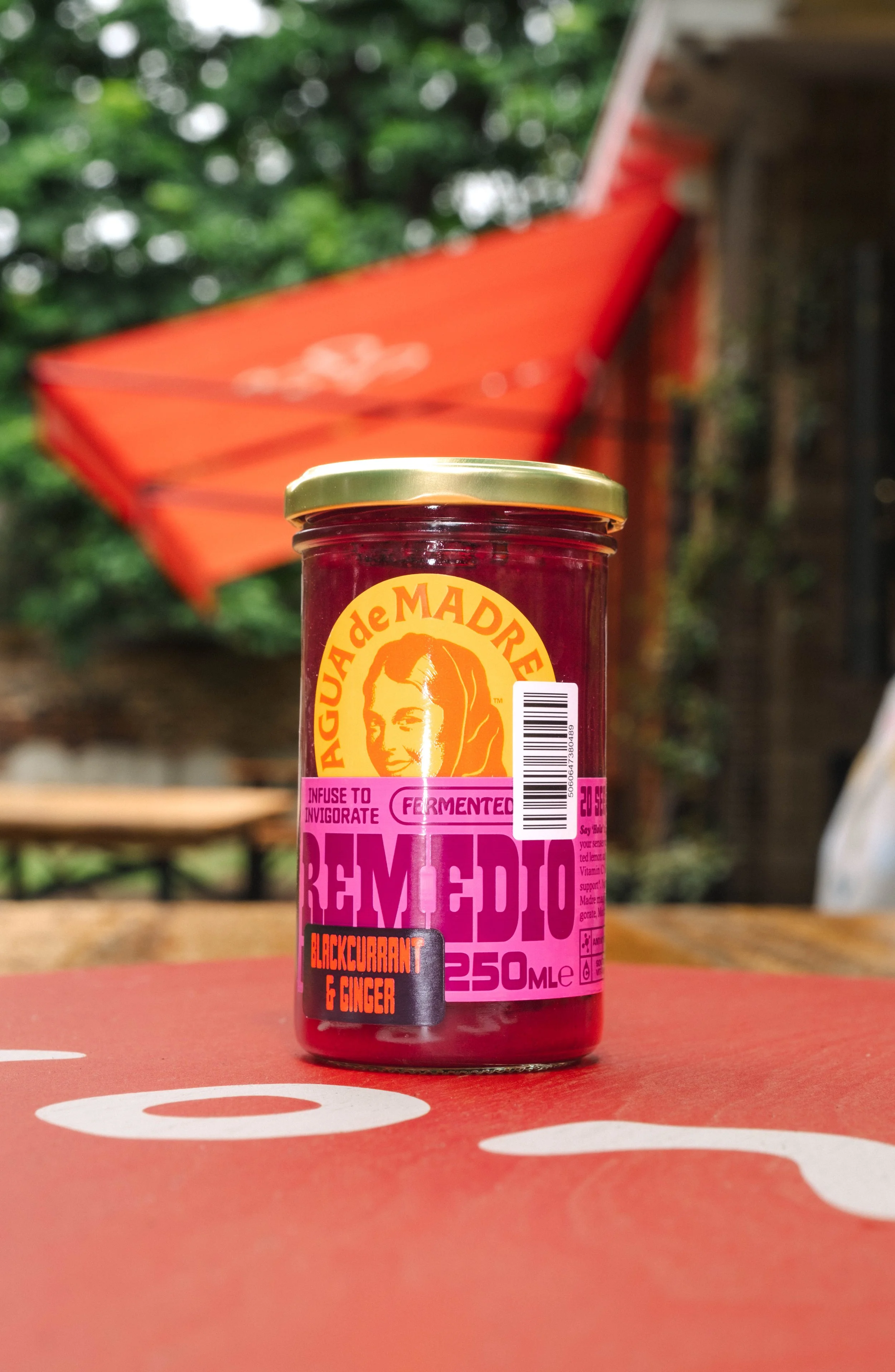 Agua de Madre Remedio Infusion, Blackcurrant & Ginger
