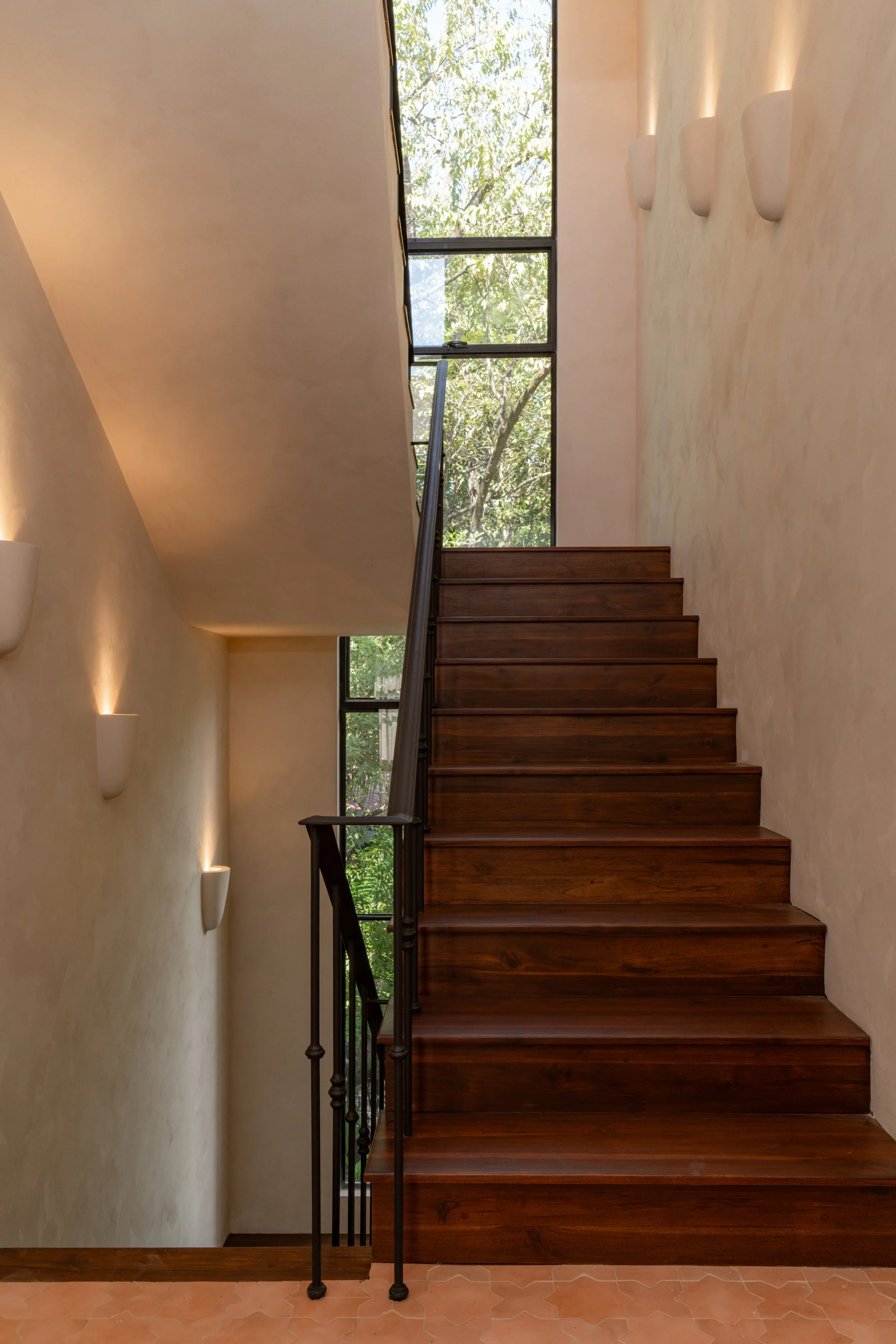 Staircase to Rooftop