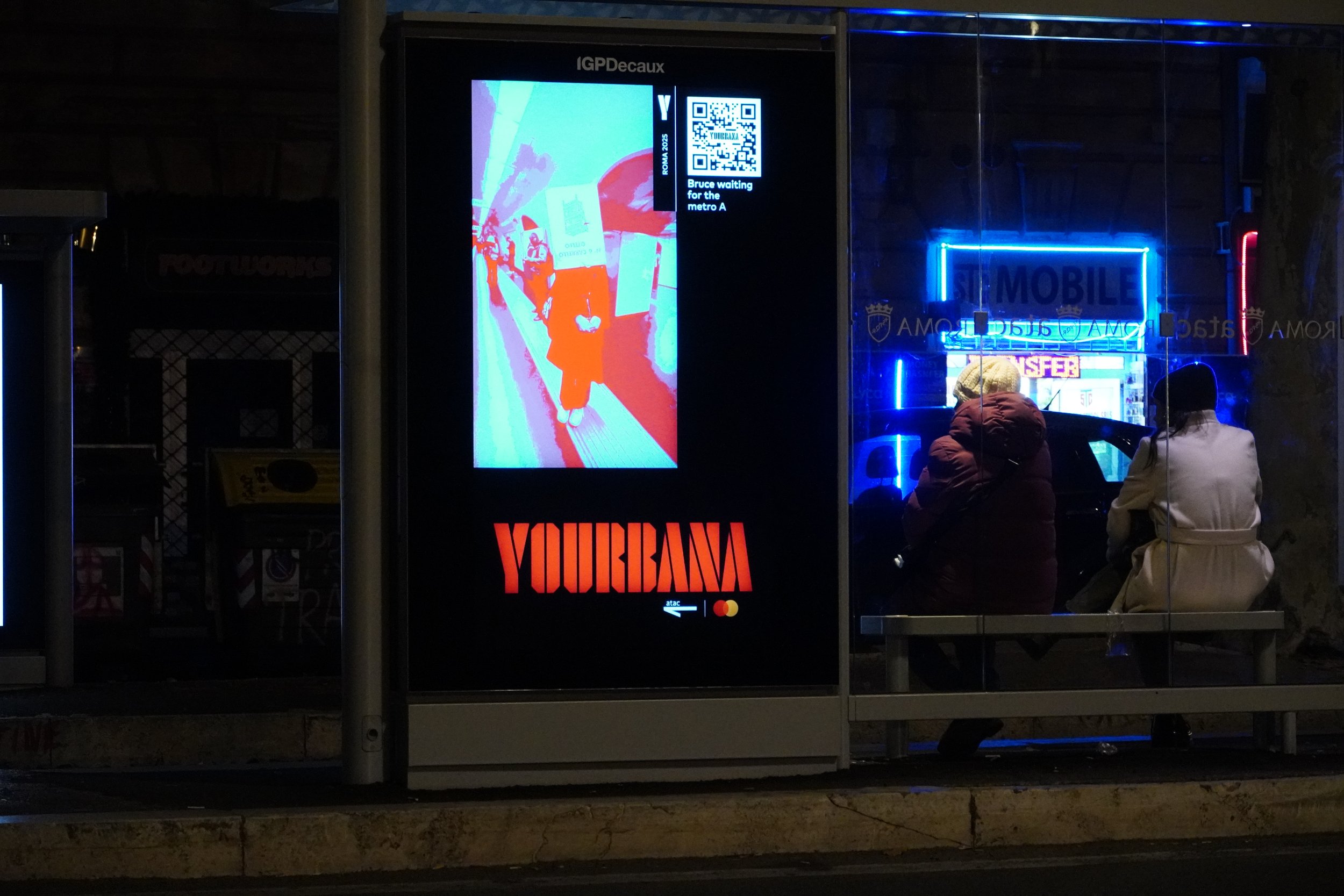 Yourbana Roma 2025 - Urban Video installation