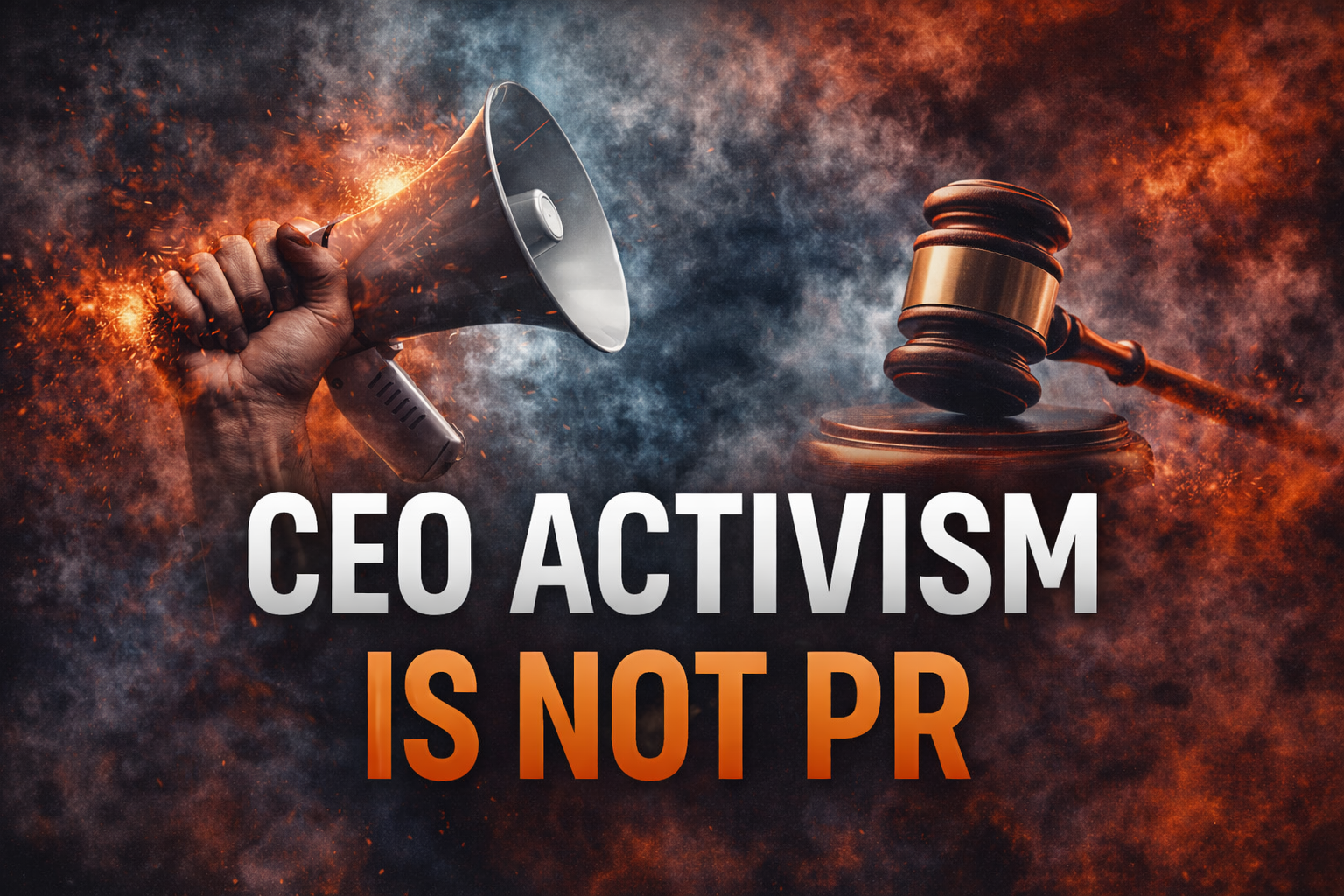 CEO Activism Is Not PR