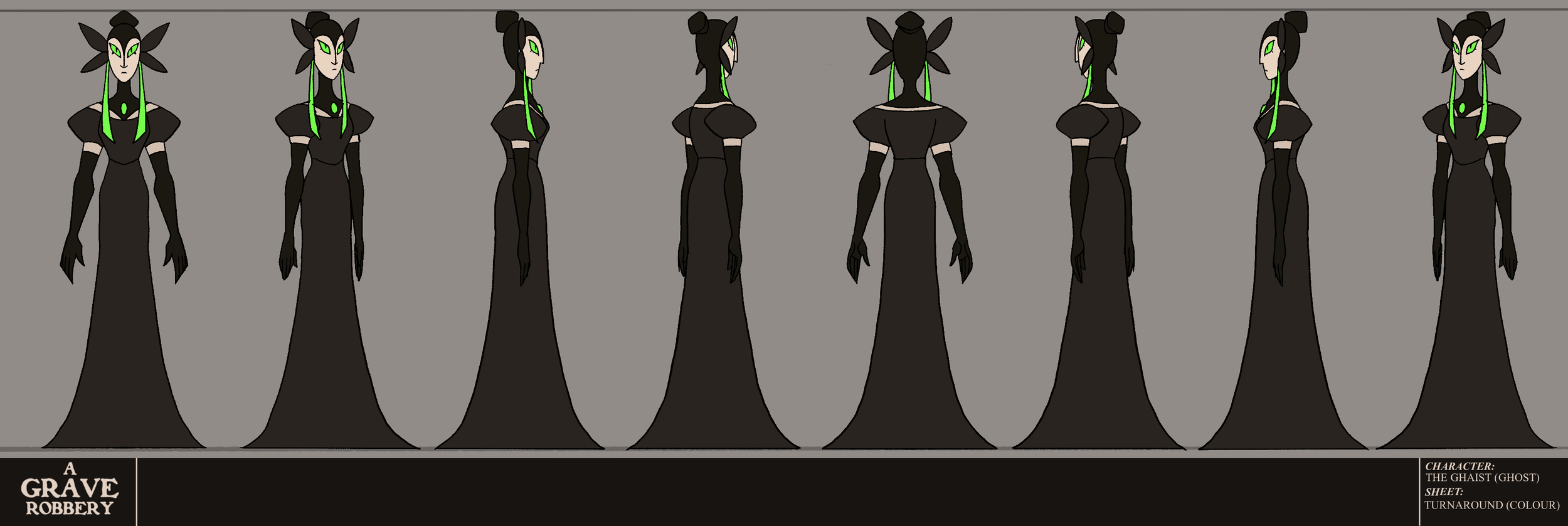 Character Turnaround (The Ghaist)
