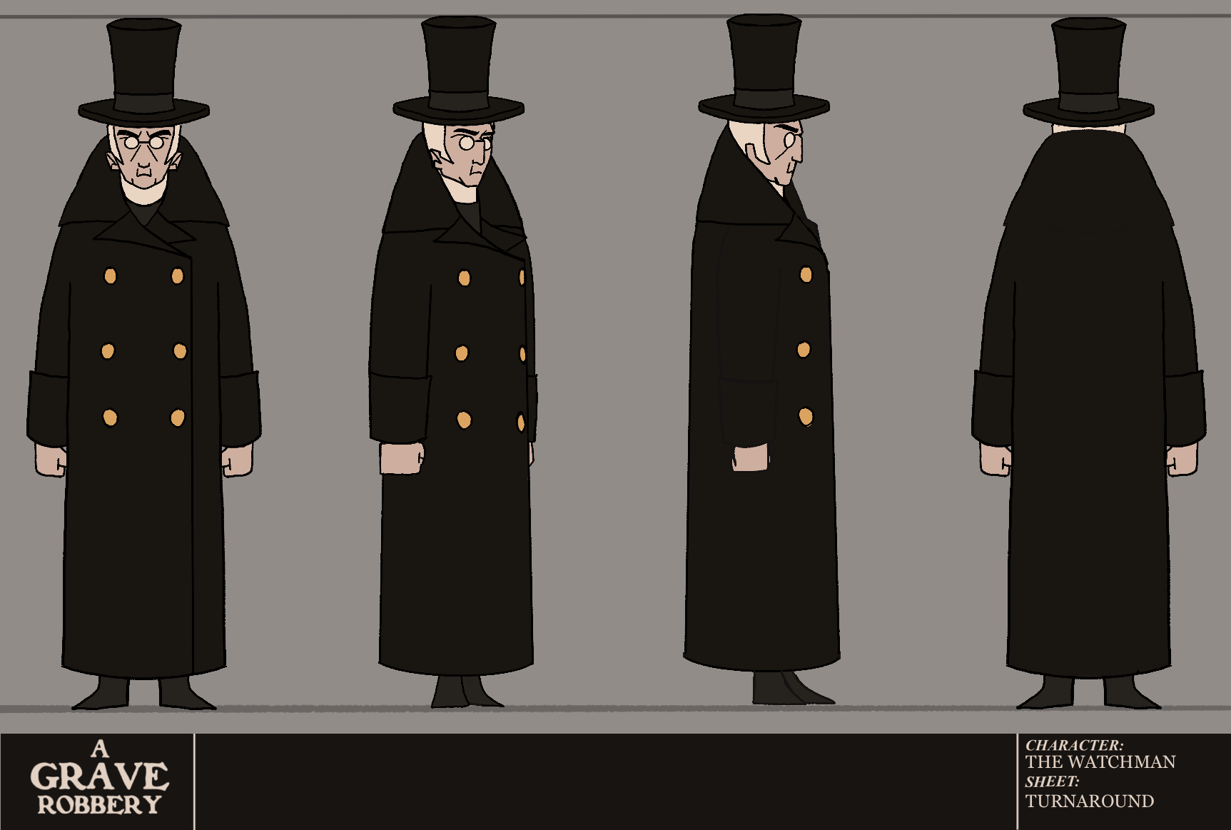 Character Turnaround (The Watchman)