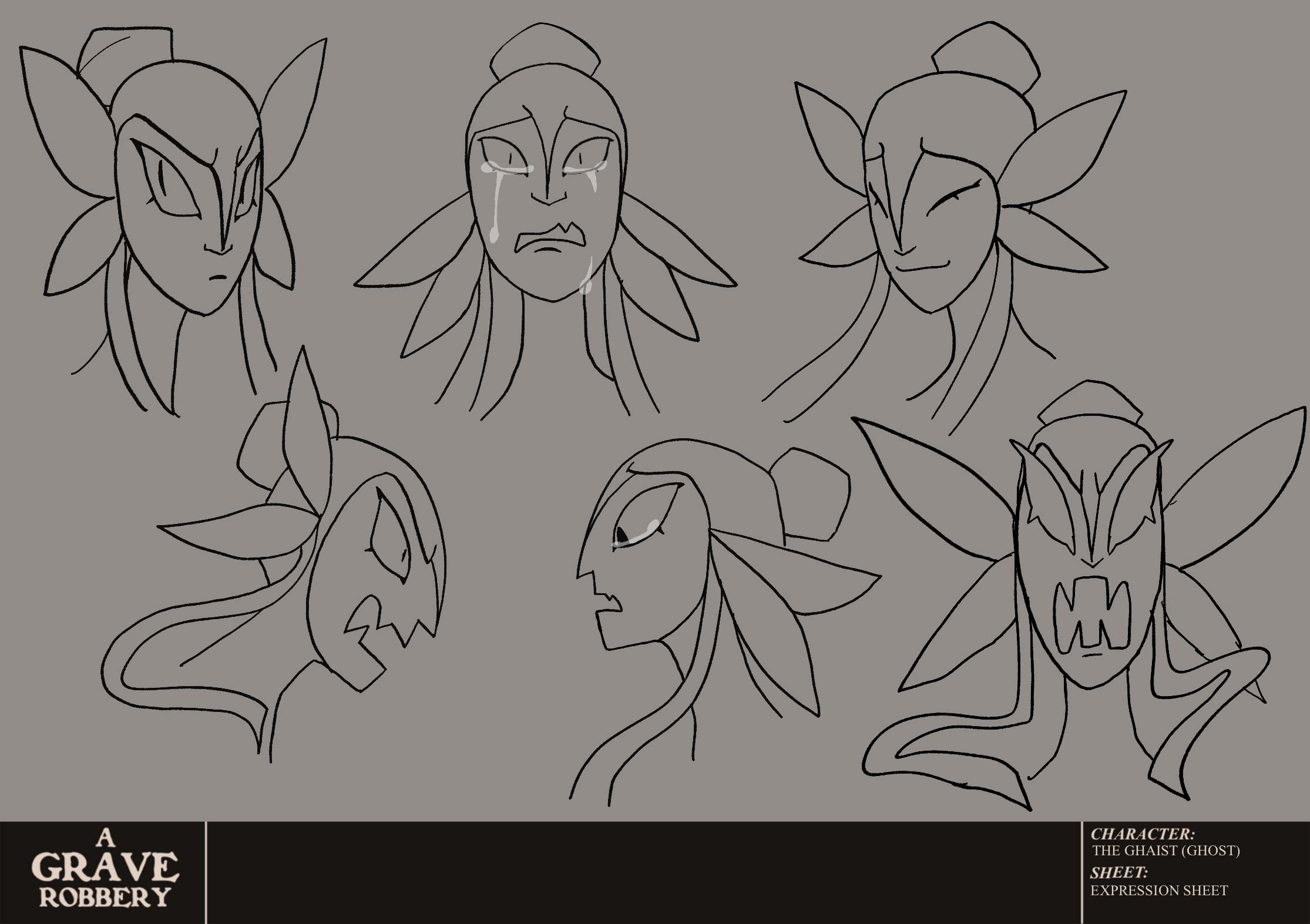 Expression Sheet (The Ghaist)