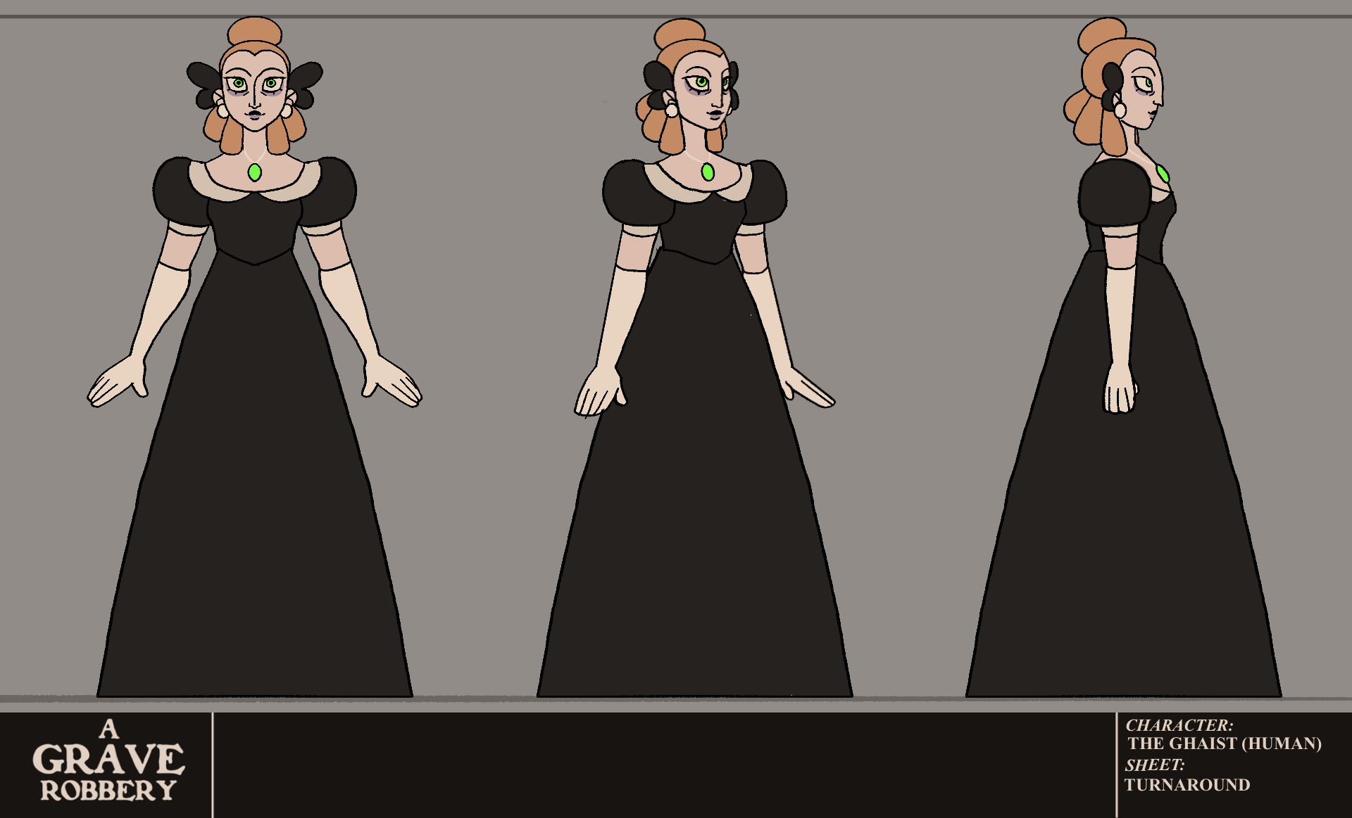 Character Turnaround (Human Ghaist)