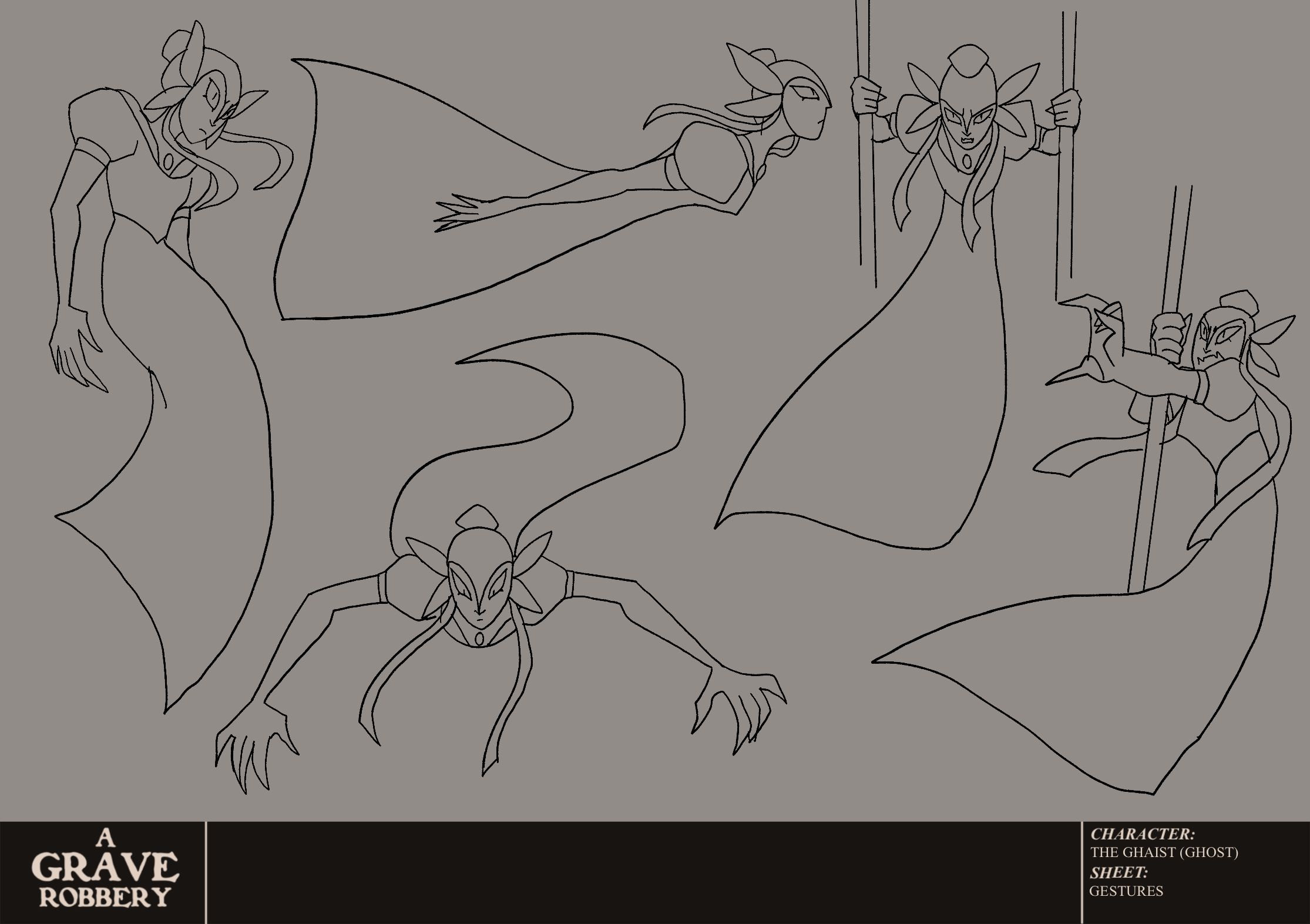 Gesture Sheet (The Ghaist)