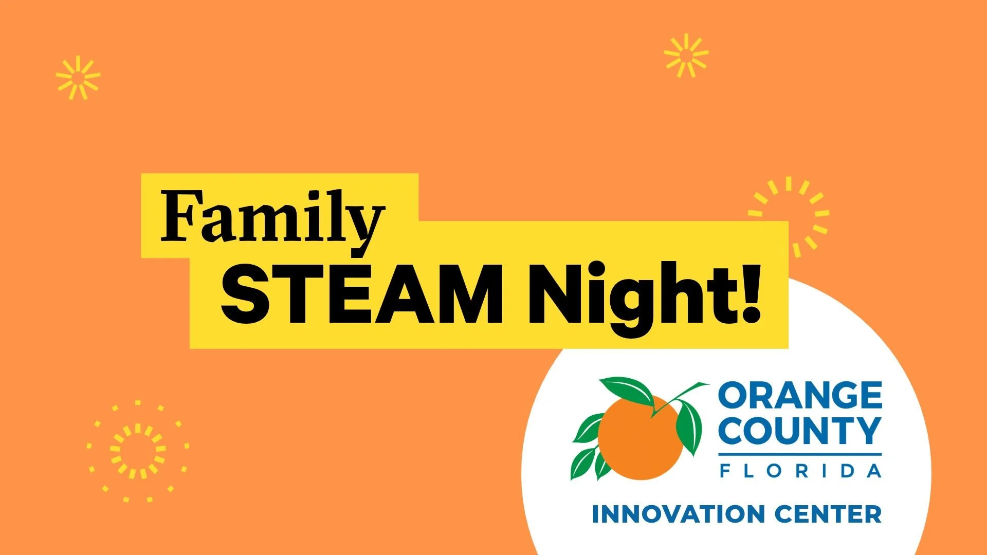 Family STEAM Night in Orlando