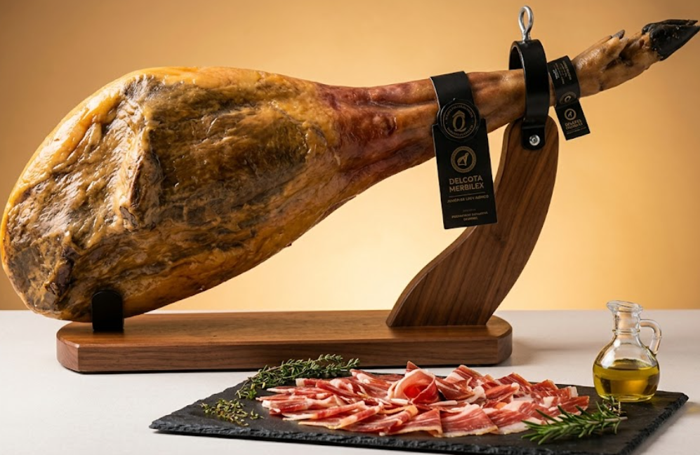Jamón de Bellota 100% Ibérico "Pata Negra" - Etiqueta Negra ⚫