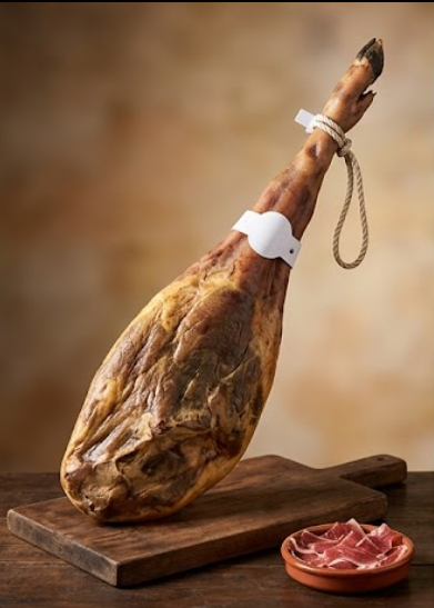 Jamón de Cebo Ibérico (50% Raza Ibérica) - Etiqueta Blanca ⚪