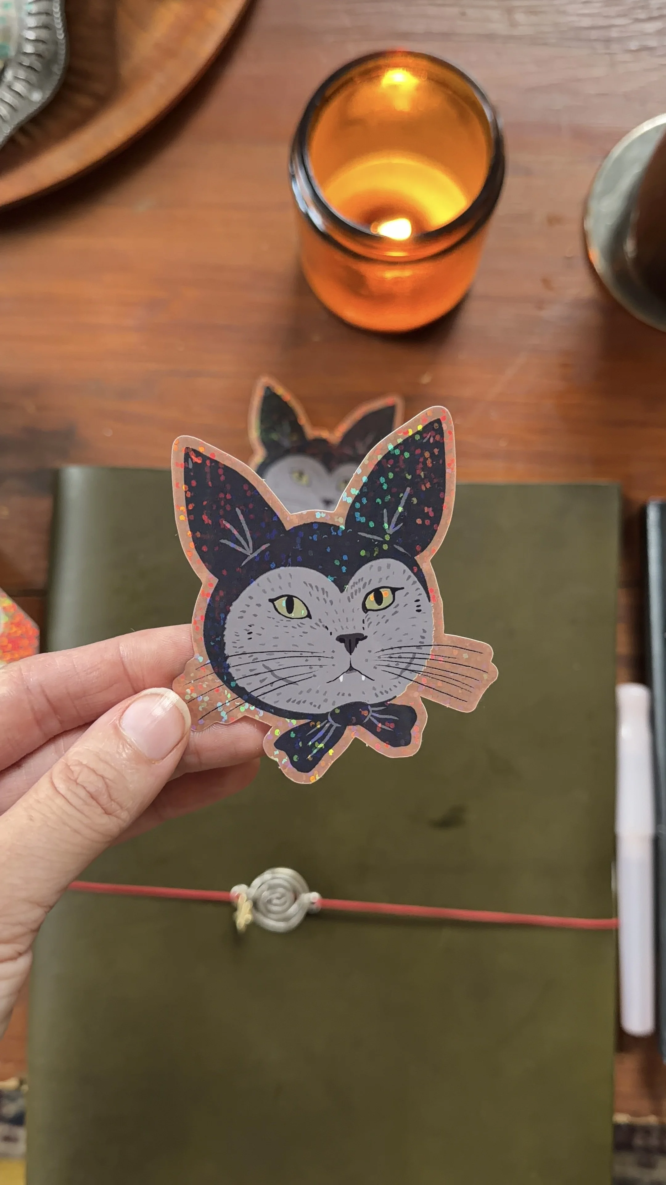 Autocollant « Adélard à l'Halloween »