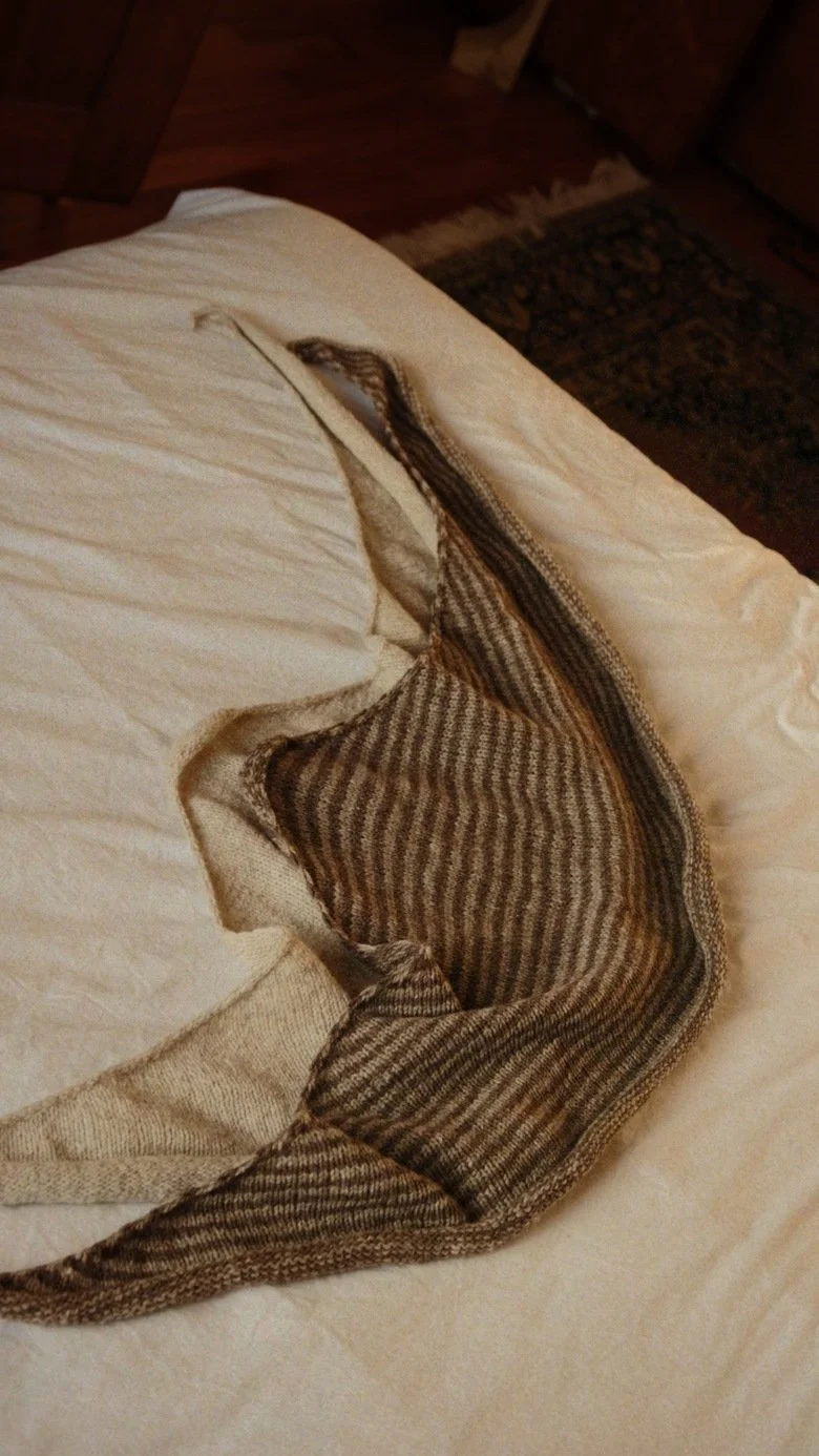 Le foulard Camomille - Patron de tricot