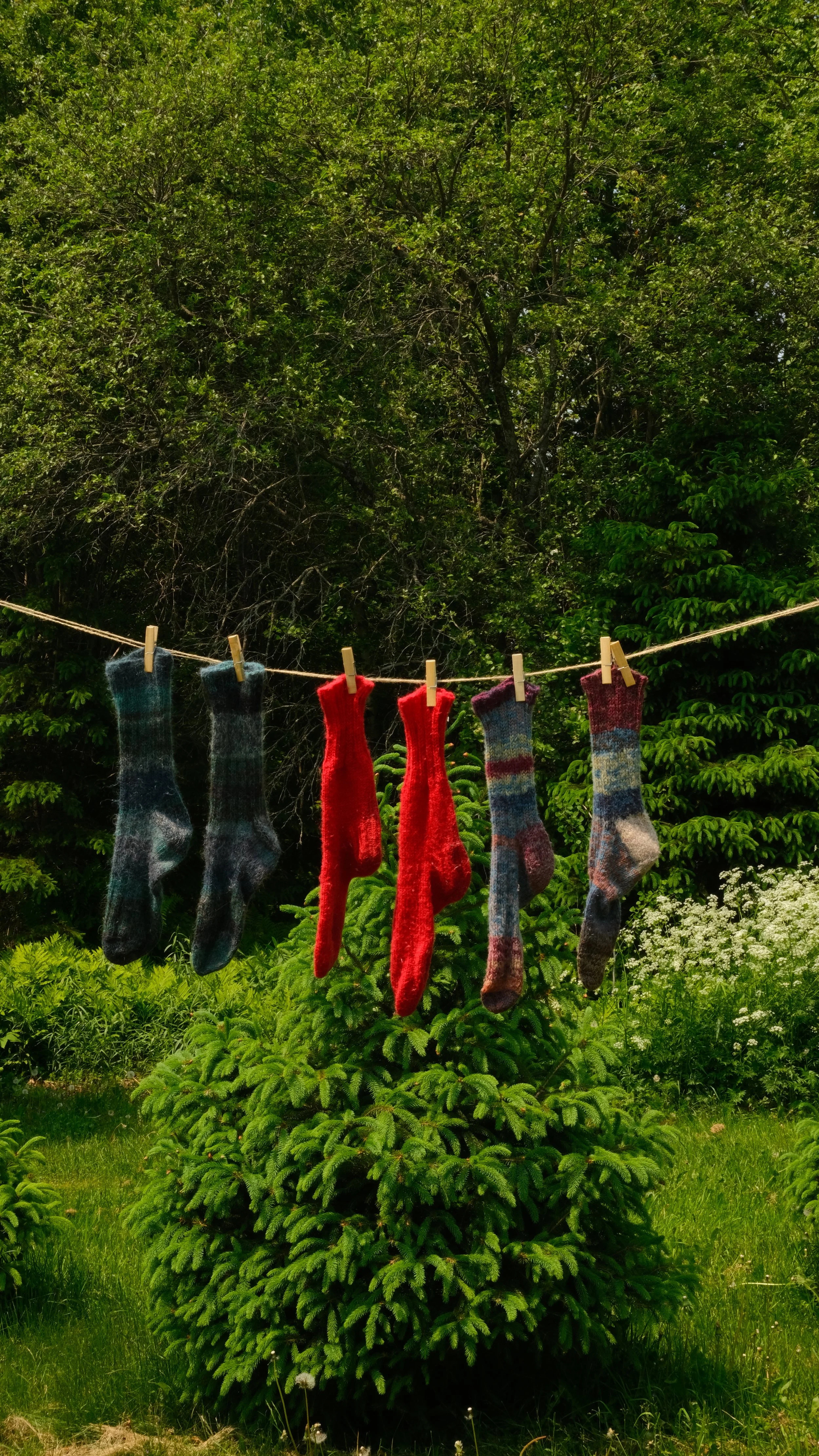 Les chaussettes Colère - Patron de tricot