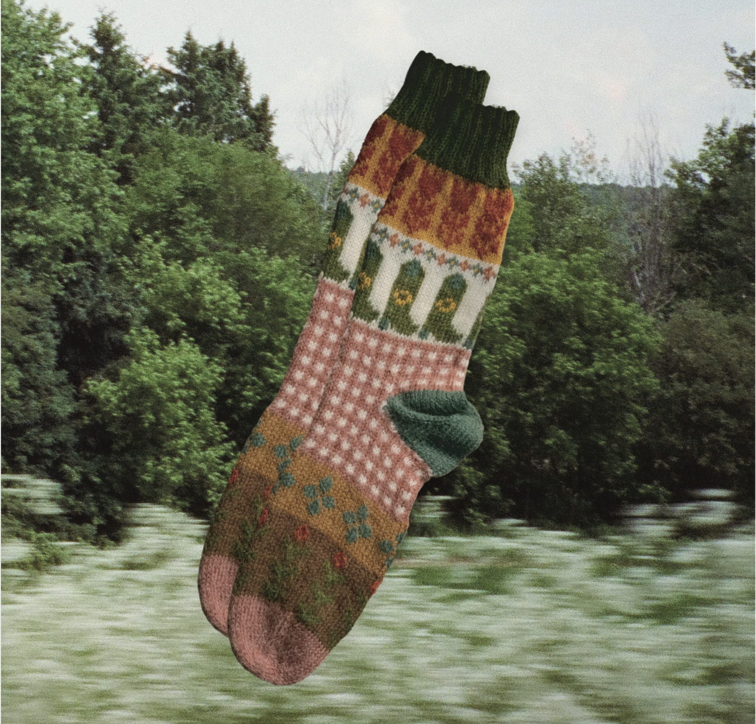 Les chaussettes Witch Hazel - Patron de tricot