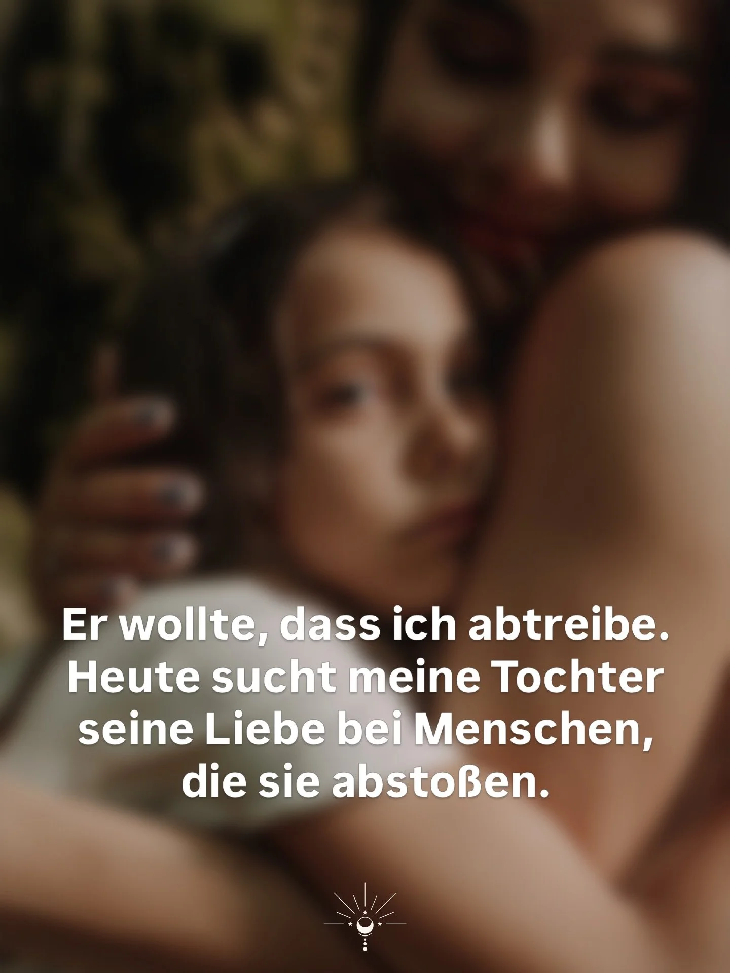 Es zerrei&szlig;t mich, wenn ich sehe, wie sie versucht, eine Anerkennung zu gewinnen, die sie nicht braucht. 

Kennt ihr dieses Gef&uuml;hl, wenn euer Kind die Muster wiederholt, vor denen ihr es eigentlich sch&uuml;tzen wolltet? 

Schreibt es mir i