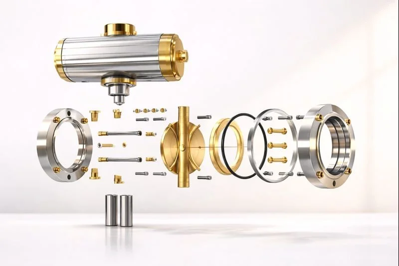 Assembly Capabilities – Pneumatic Actuated Butterfly Valve