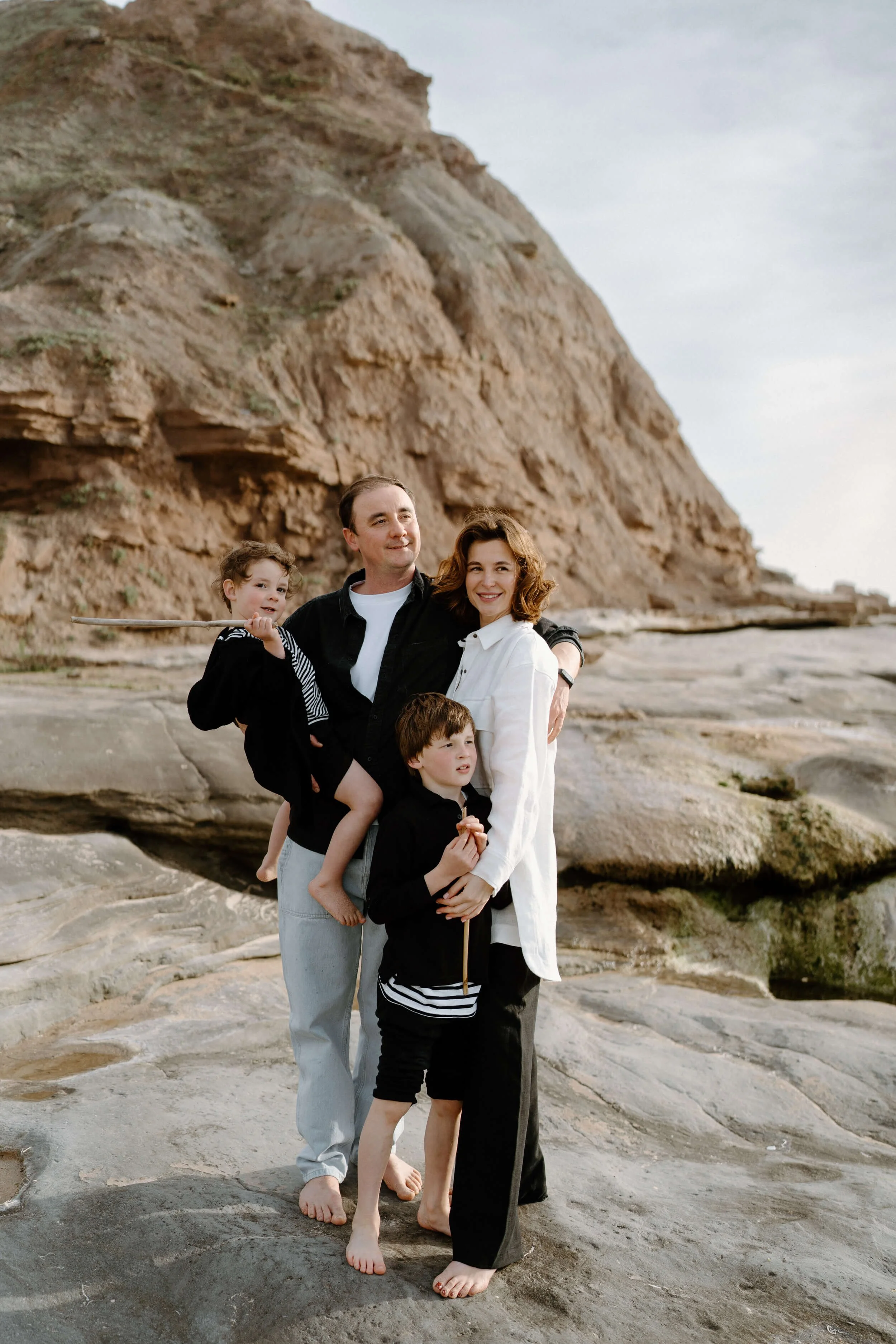 Family Beach Photoshoot in Portugal